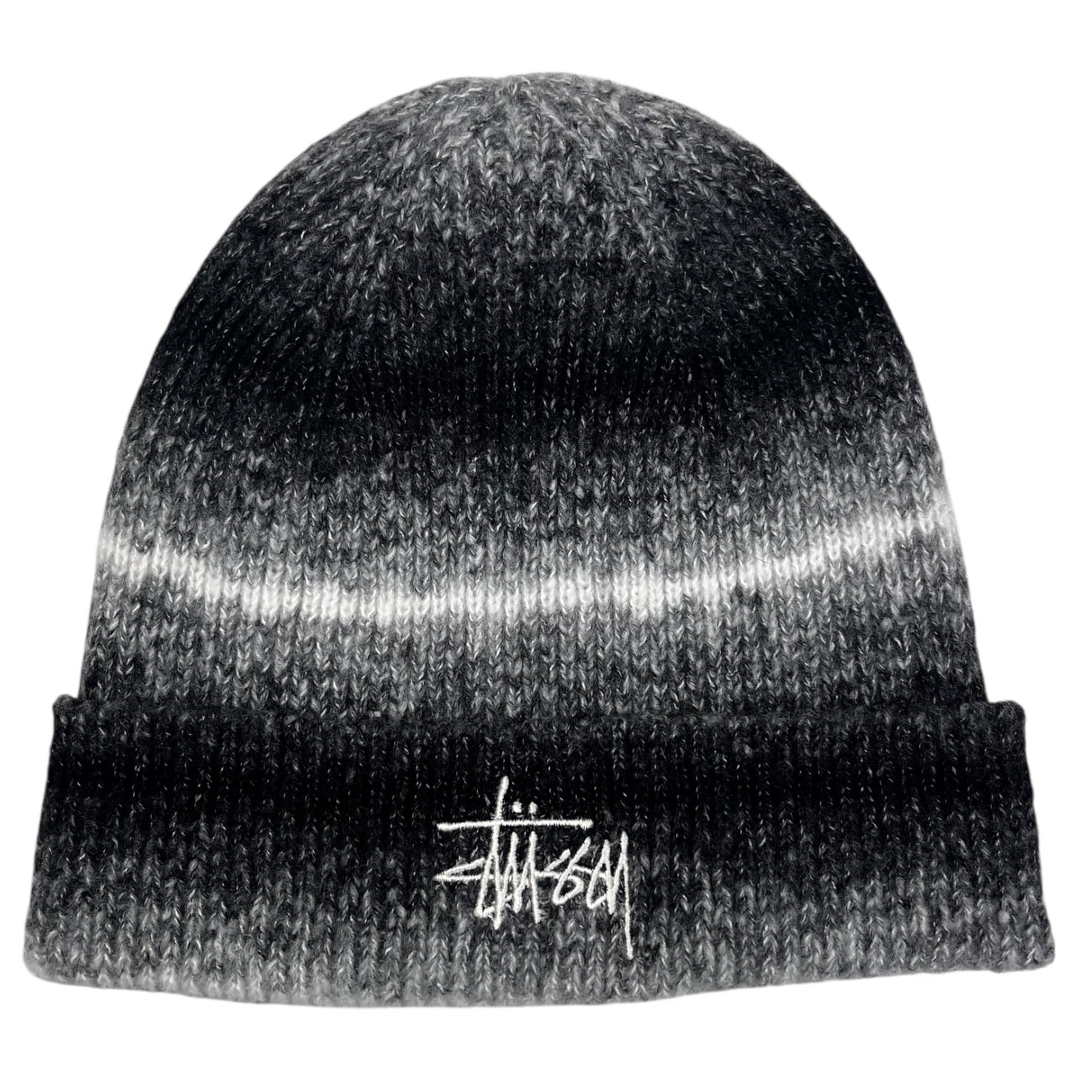 Stussy Basic Stripped Beanie Black