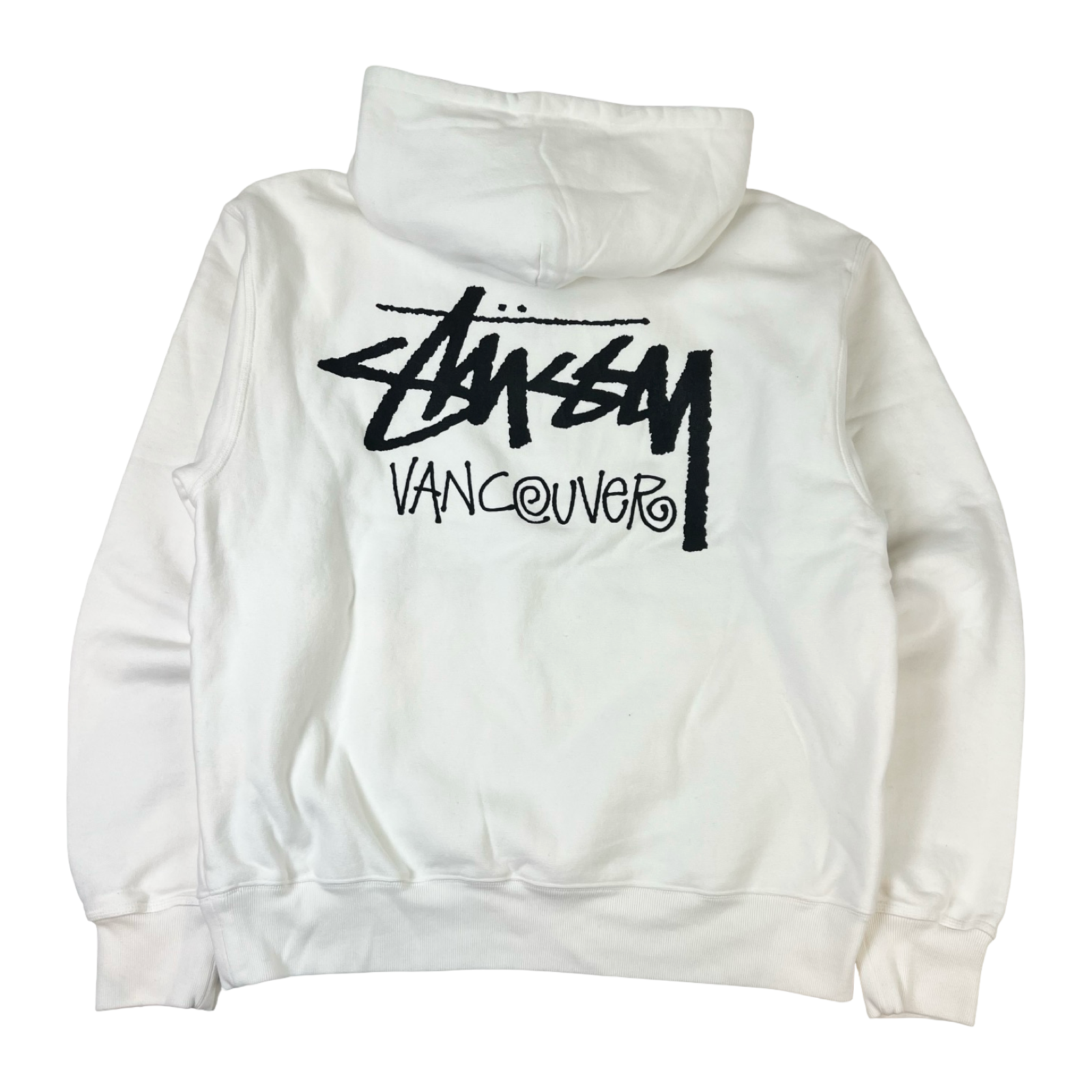 Stussy Stock Vancouver Sweatshirt White