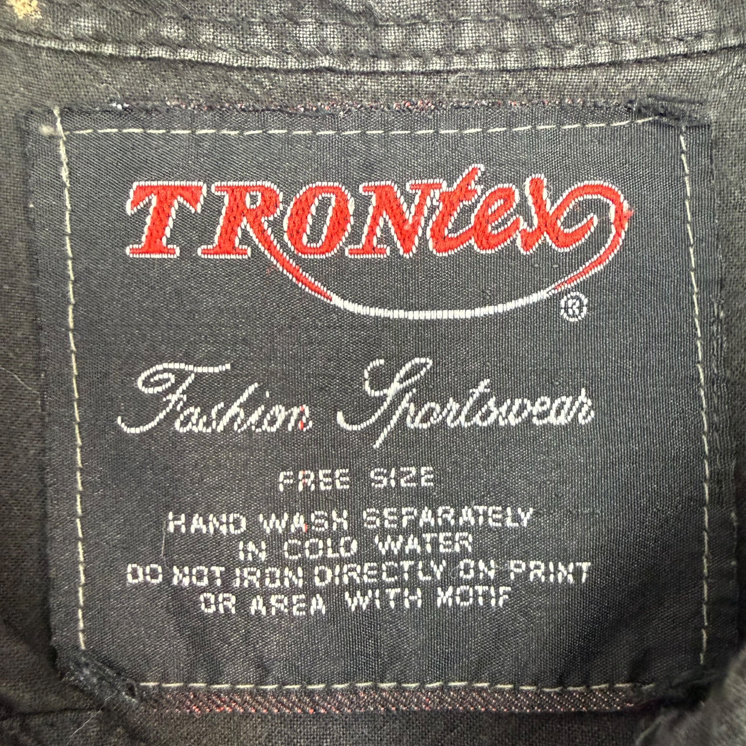 1991 Guns N Roses Civil War Button Up Shirt Black