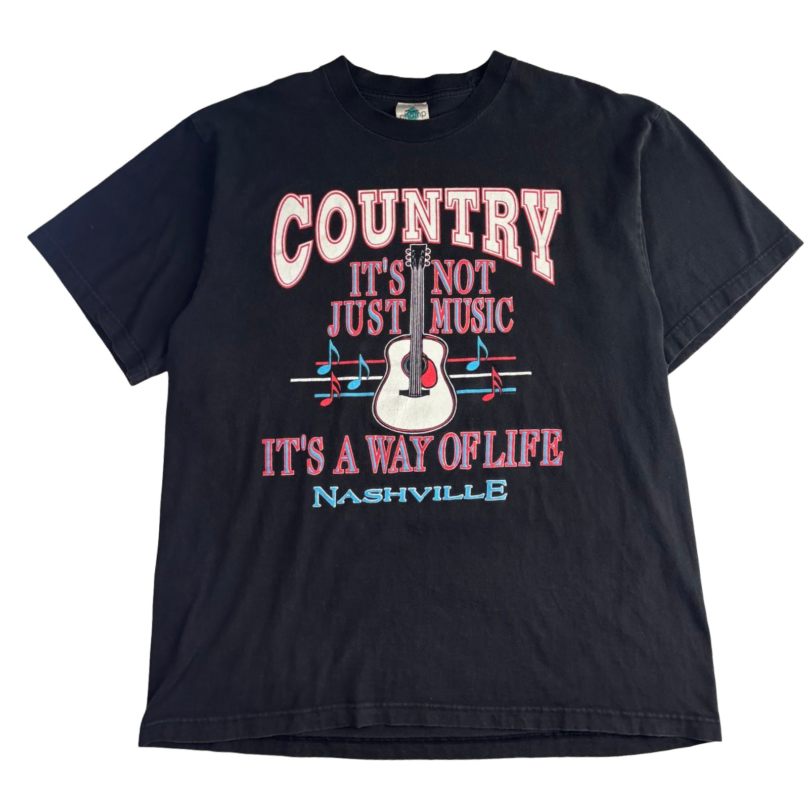 Vintage “It’s Not Just Music-” T-Shirt Black