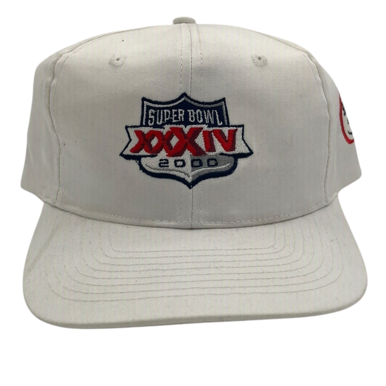 2000 Starter Super Bowl XXXIV Hat White