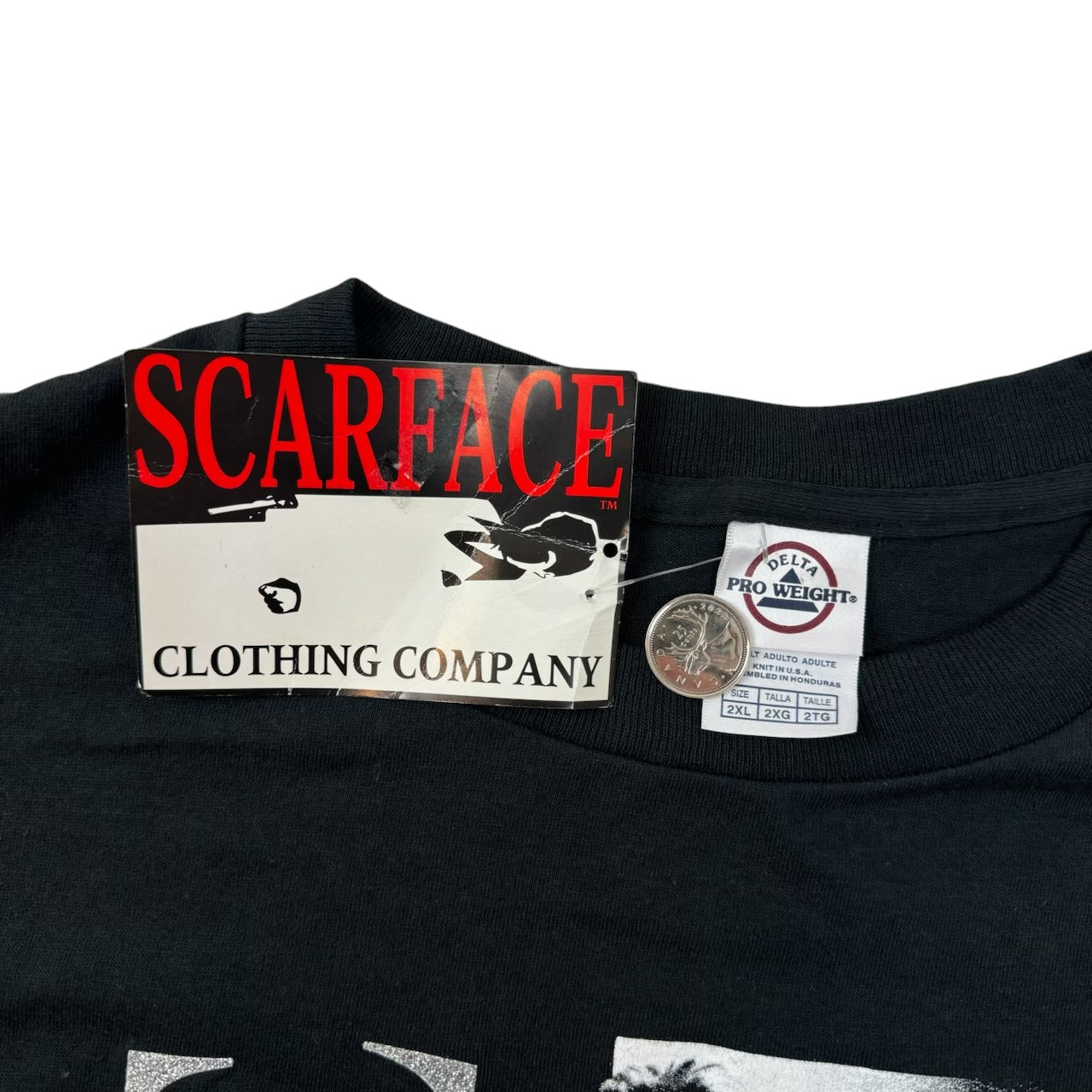 Vintage Scarface Promo T-Shirt Black