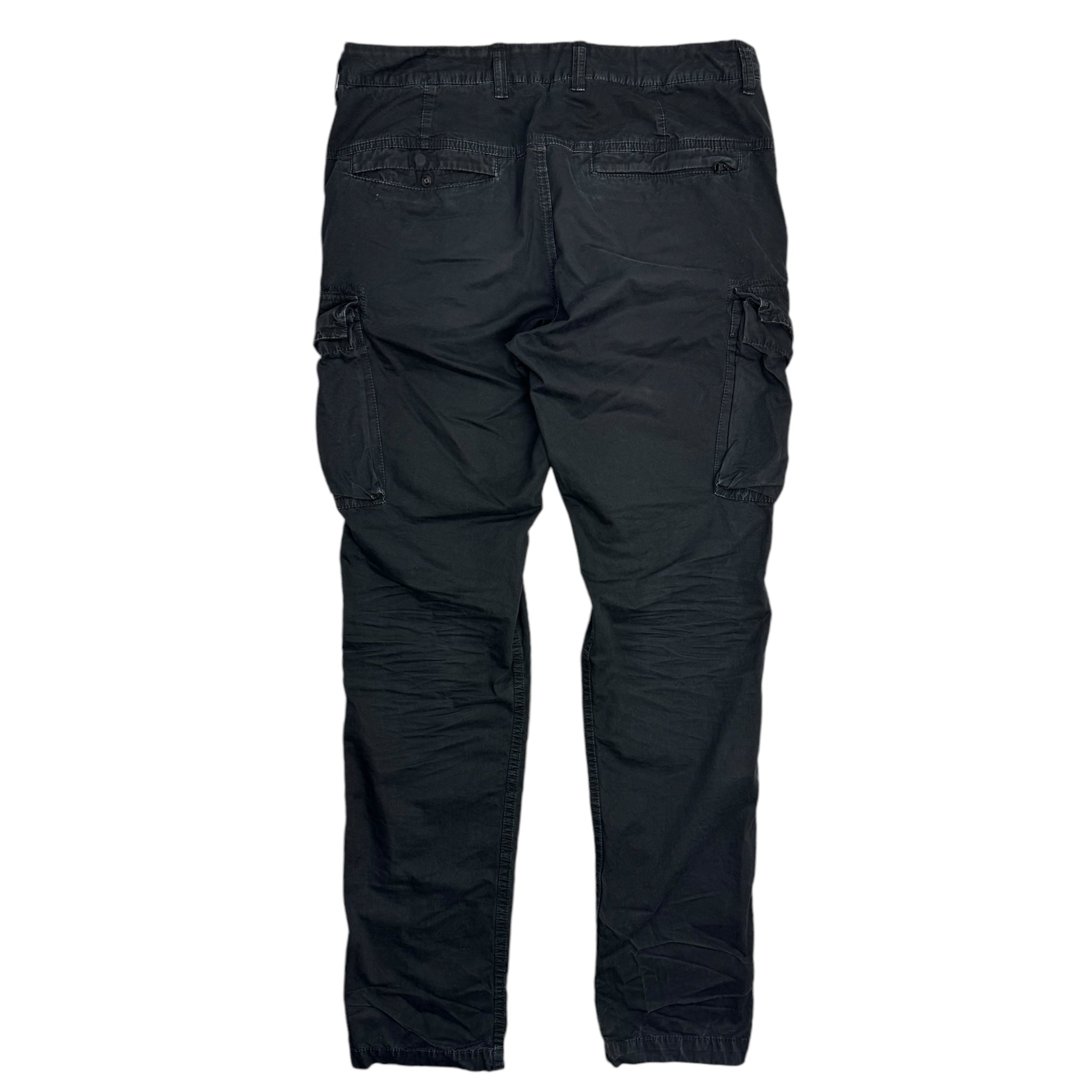 Stone Island Patch Cargo Pants Noir