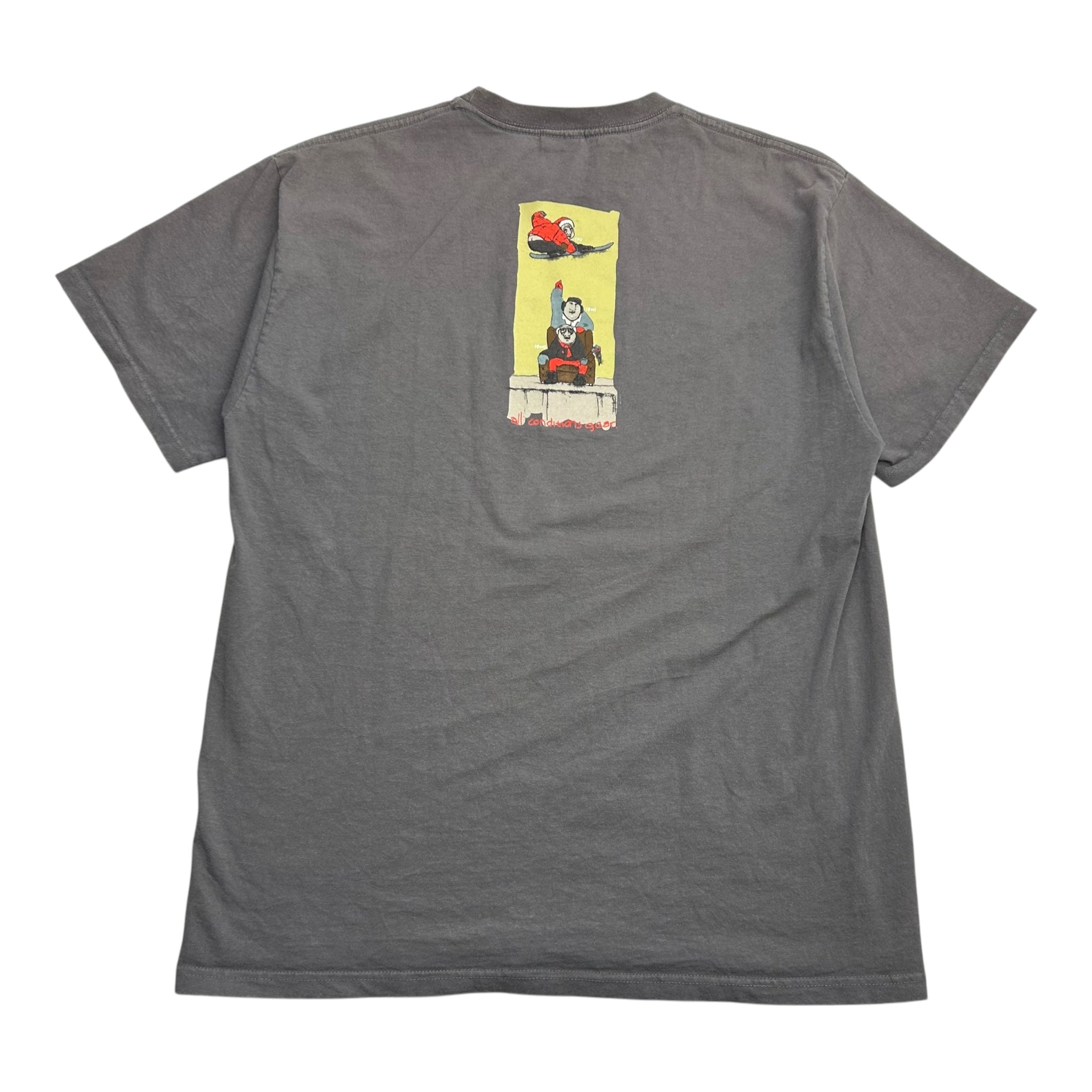 Vintage Nike ACG Snowboarding Tee Slate Grey
