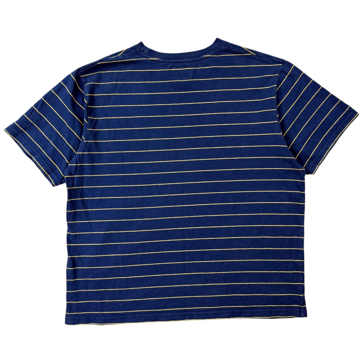 Stussy Stripe Tee Blue/Yellow