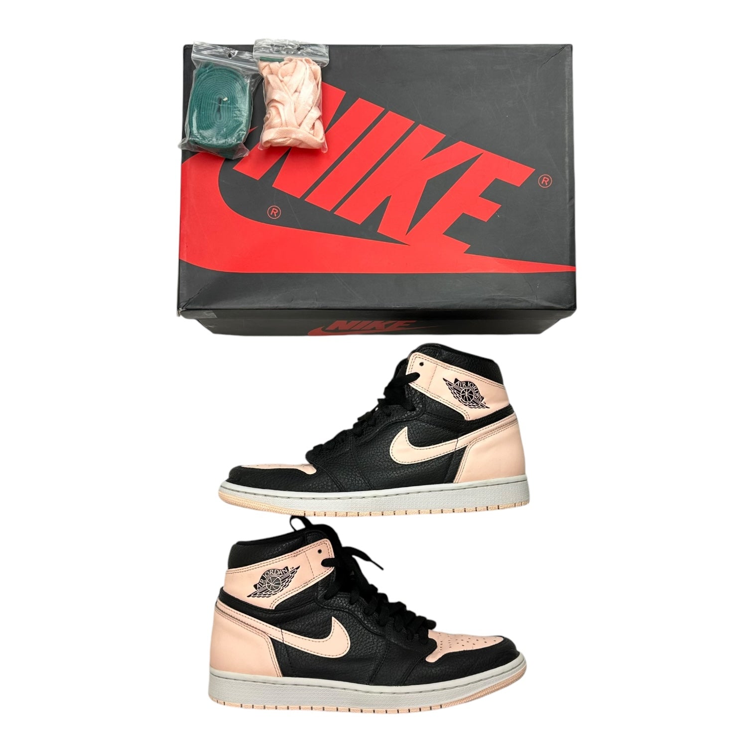 Jordan 1 Retro High Black Crimson Tint (Used)