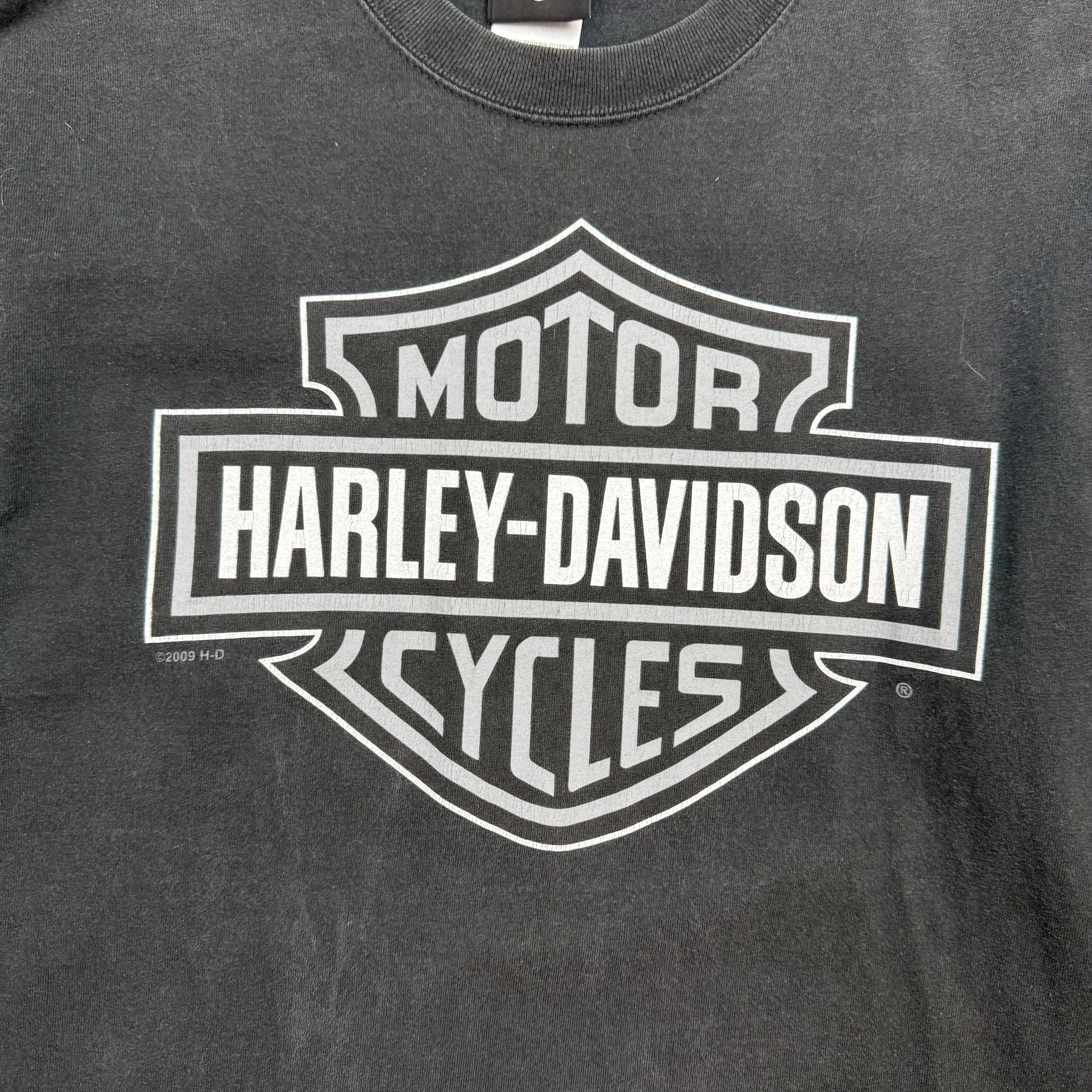 Vintage Harley Davidson Of Yorkton L/S Tee Black