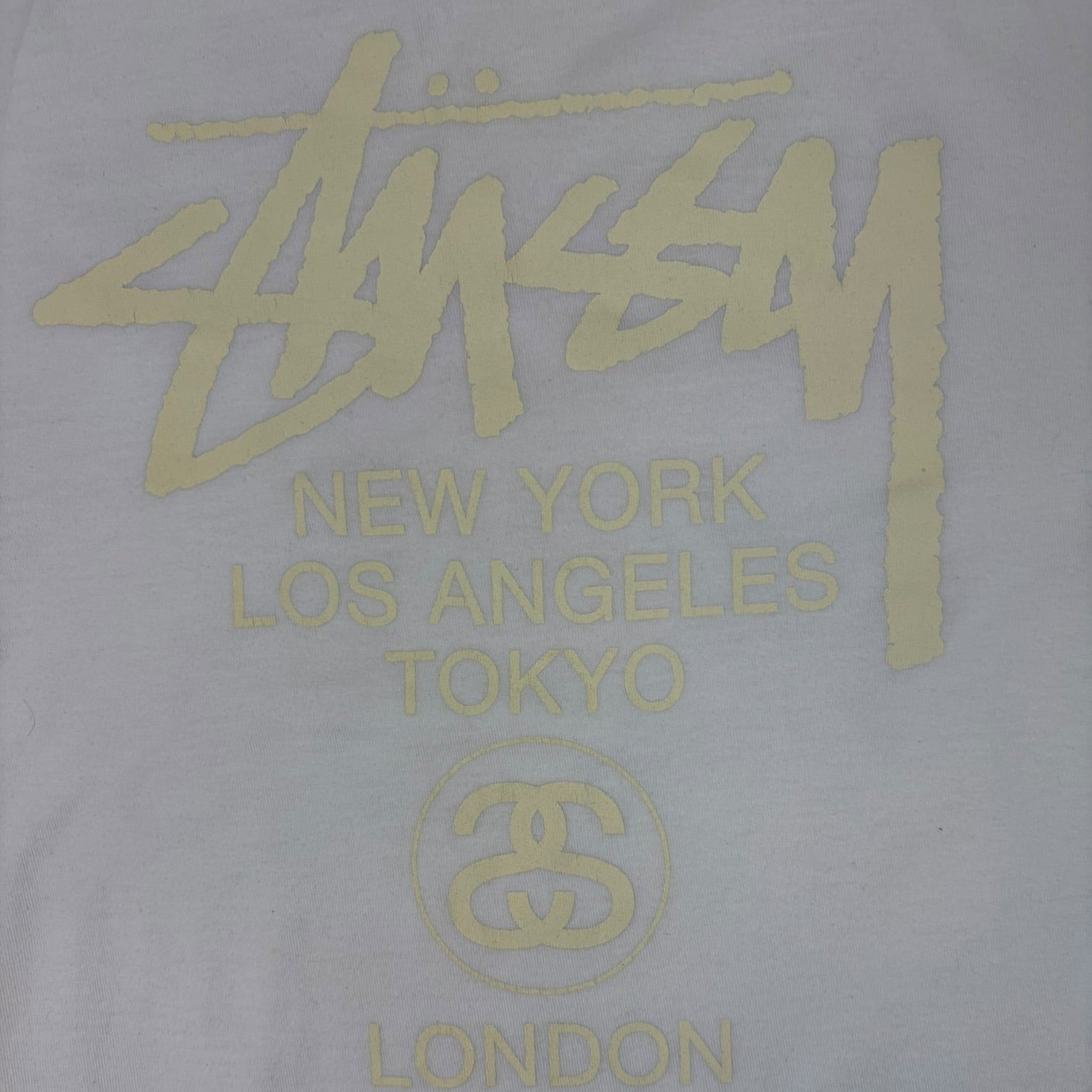 Stussy World Tour Longsleeve White