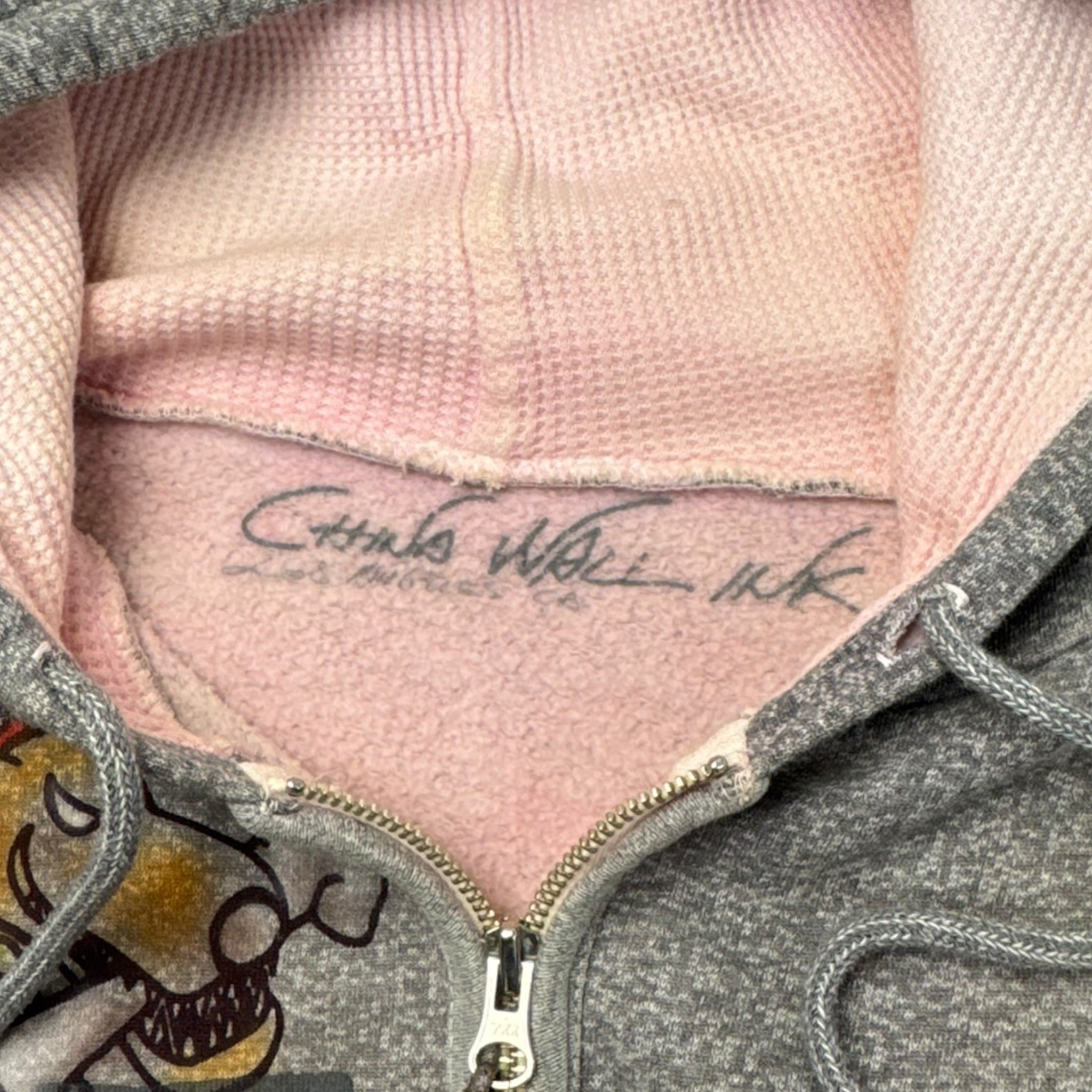 Y2K The Great China Wall ‘Puppy’ Zip Hoodie