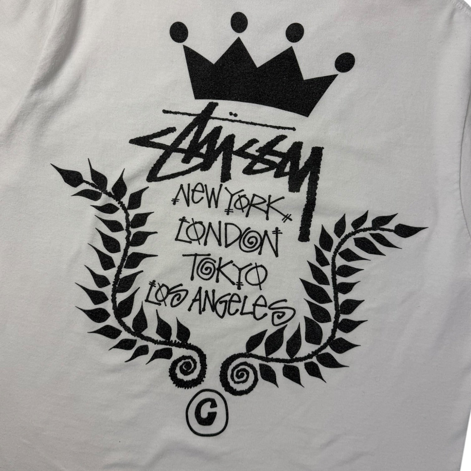Stüssy Crown Wreath T-Shirt White