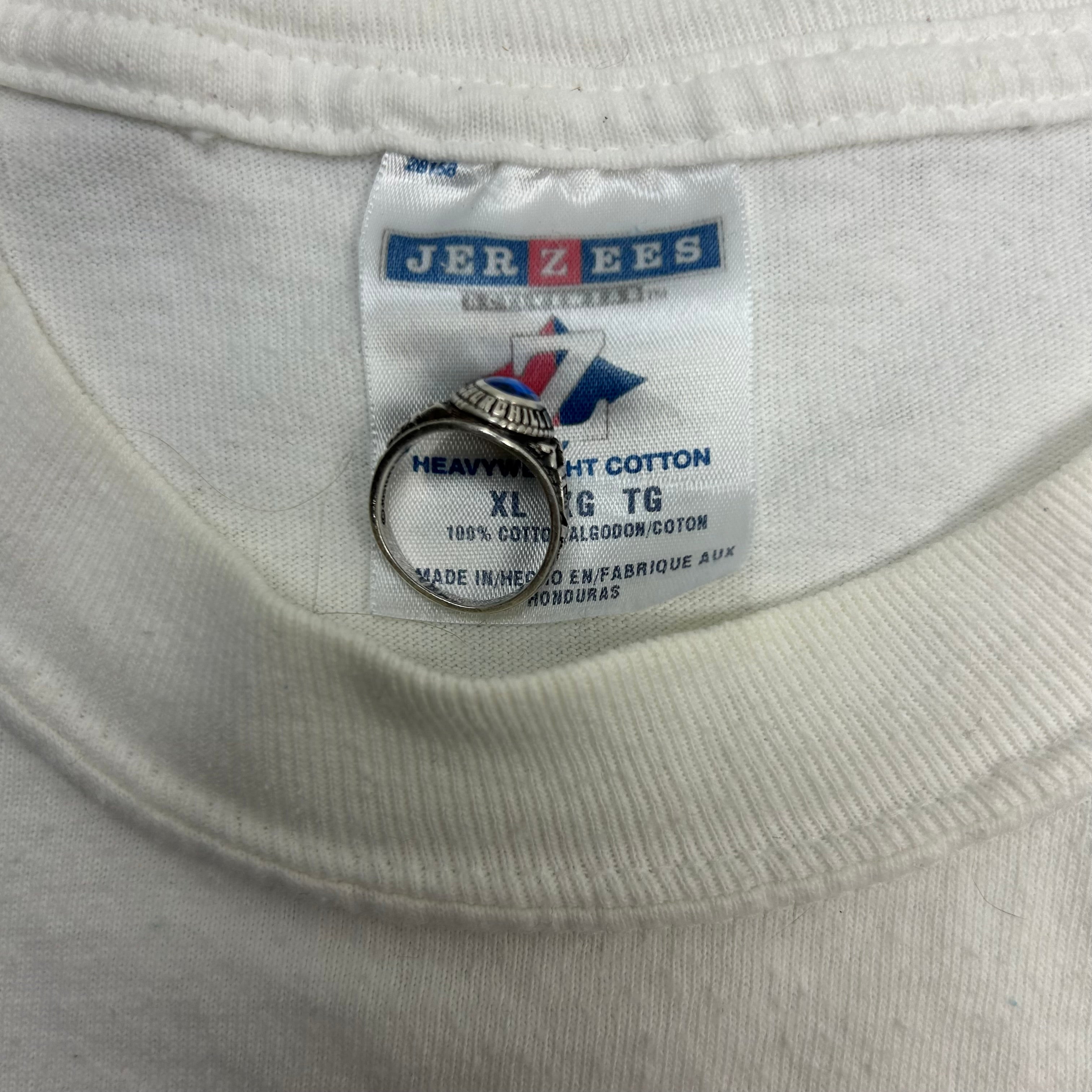 Vintage Mountain Dew Live Wire Promo Tee White