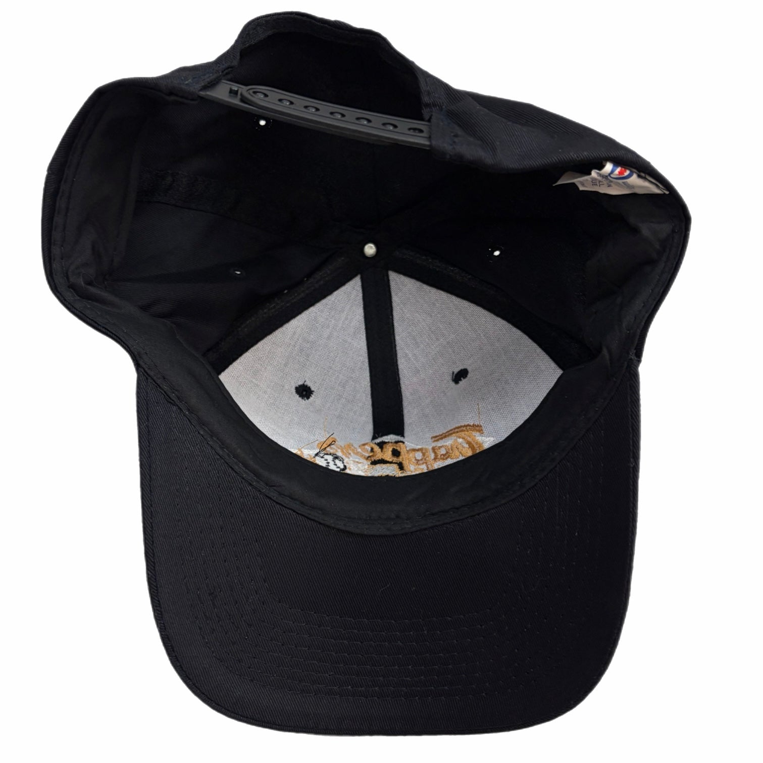 2000 Edmonton Trappers Baseball 20th Anniversary Hat Black