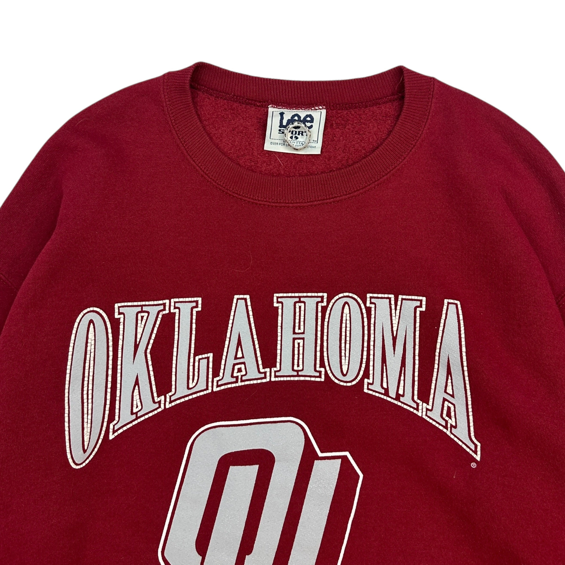 Vintage Oklahoma Sooners Crewneck Maroon