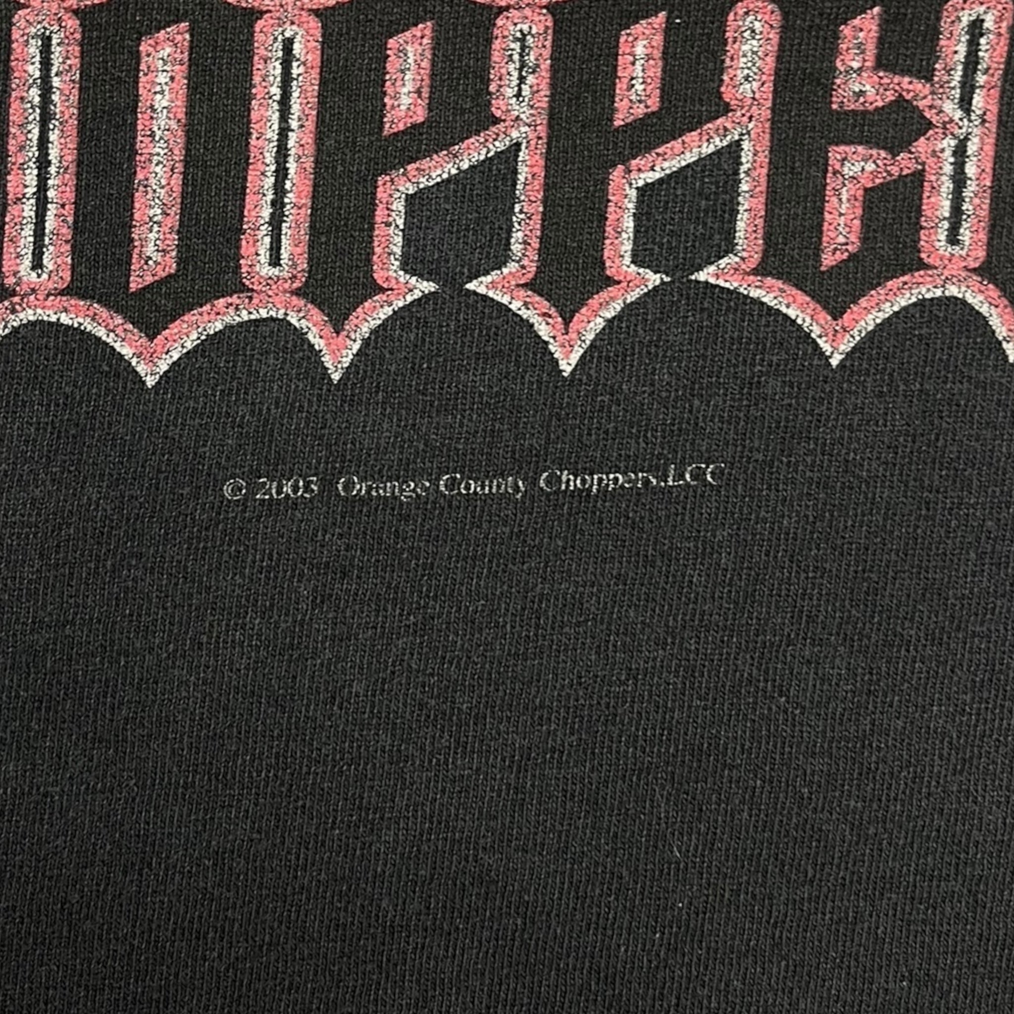 Vintage Orange County Choppers Centre Logo L/S T-Shirt