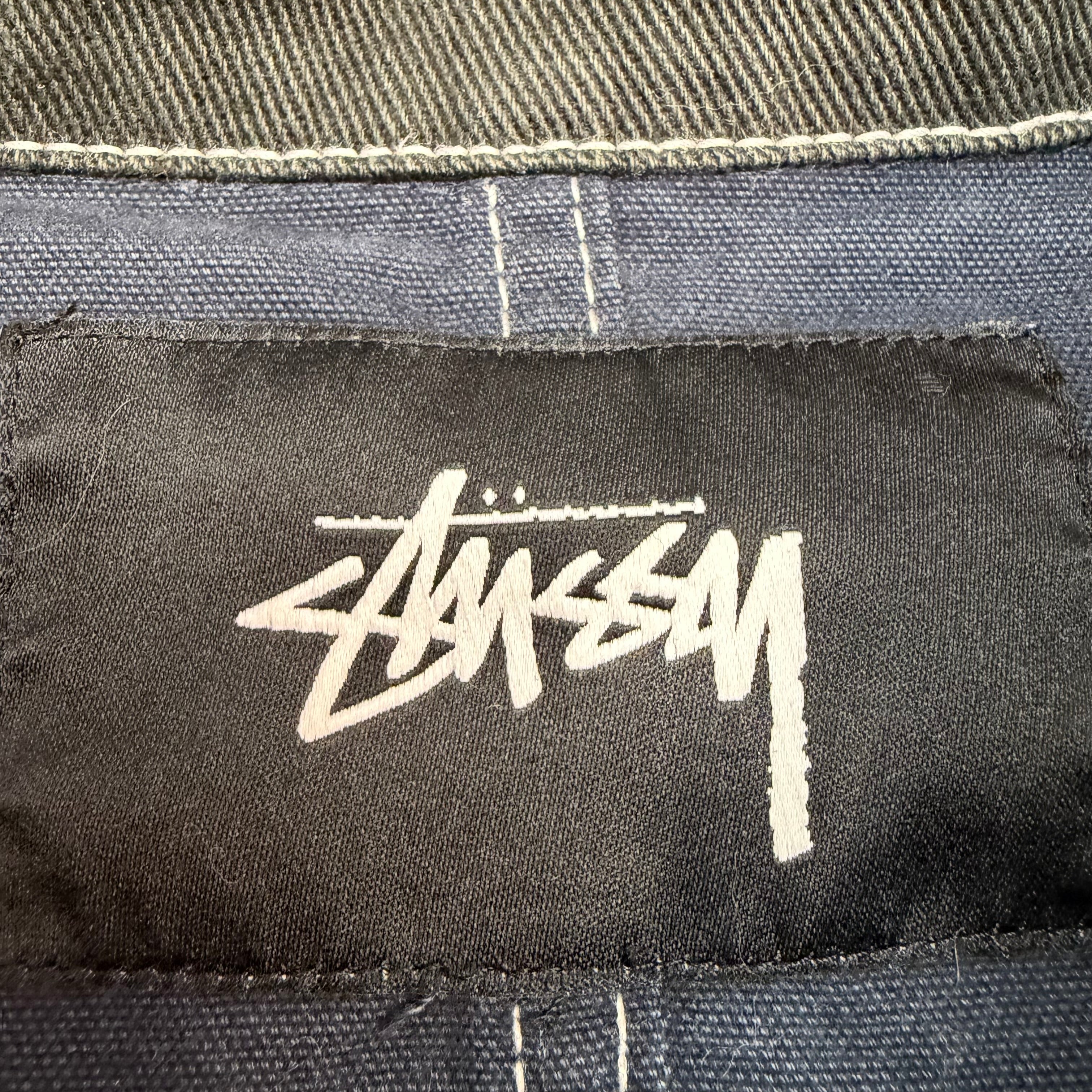 Stussy Brushed Moleskin Chore Jacket Navy