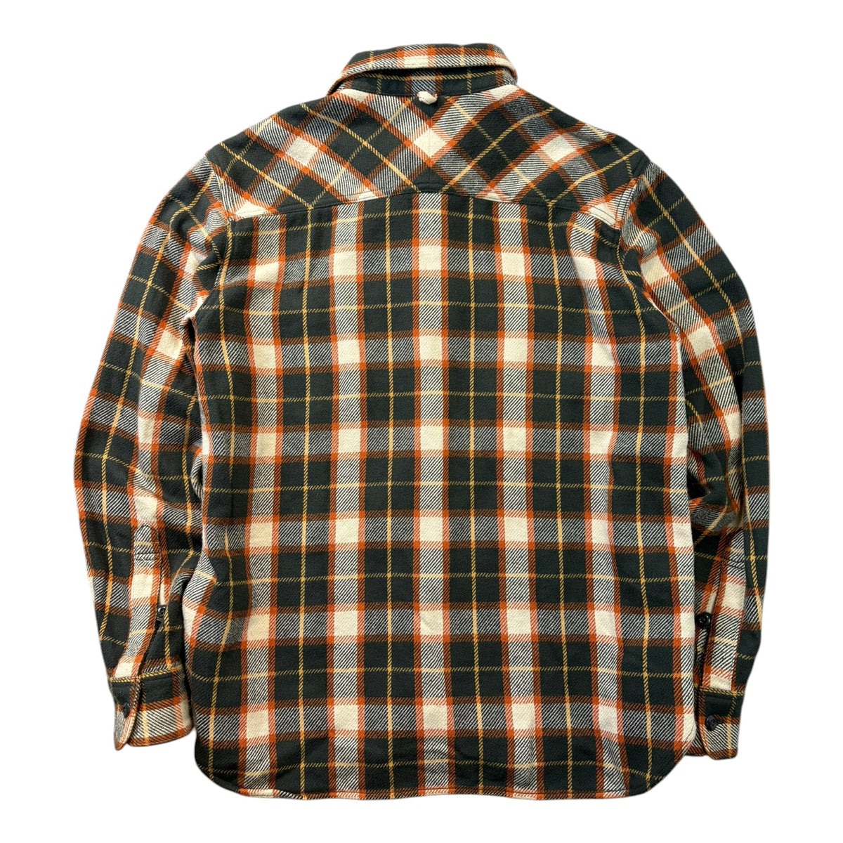 Neighborhood Flannel Orange/Black