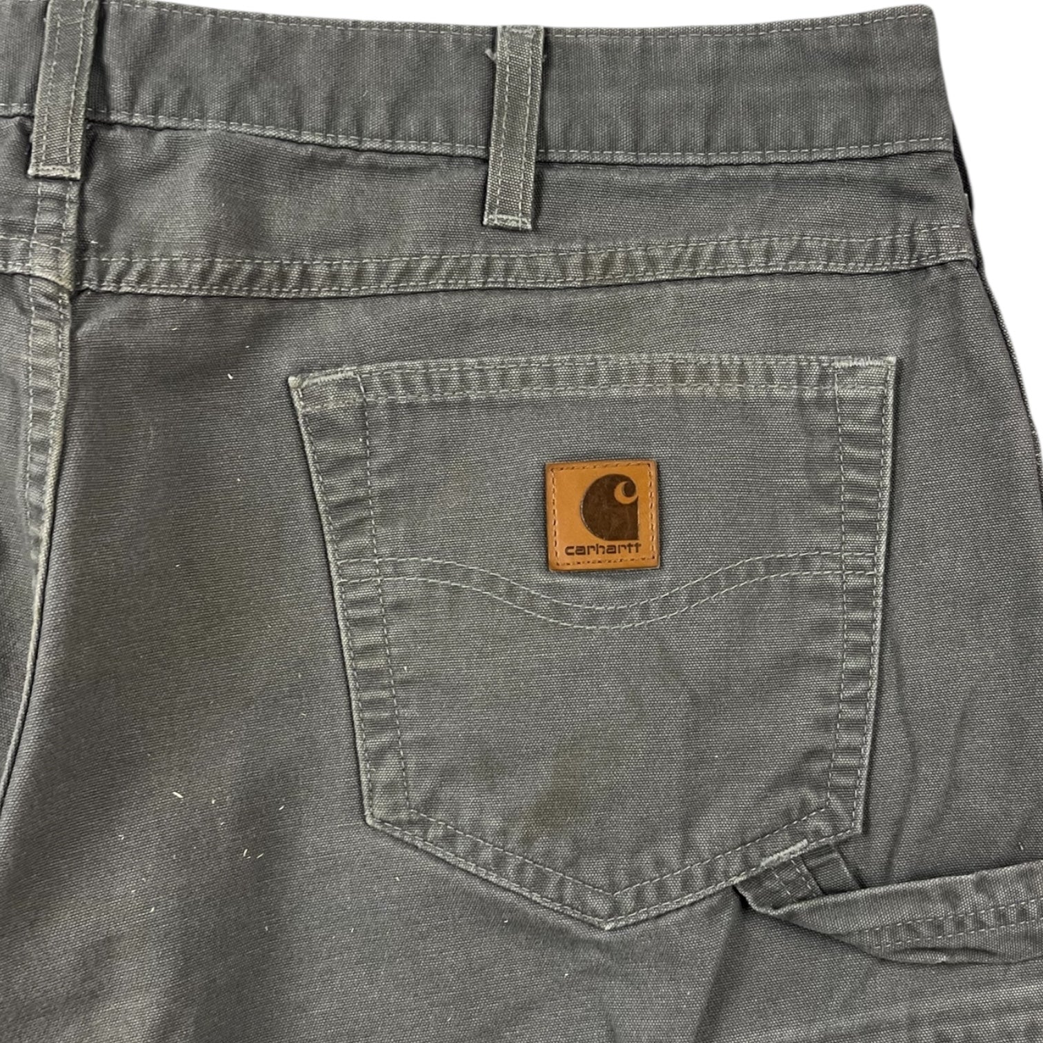 Vintage Carhartt Dungaree Pants Grey