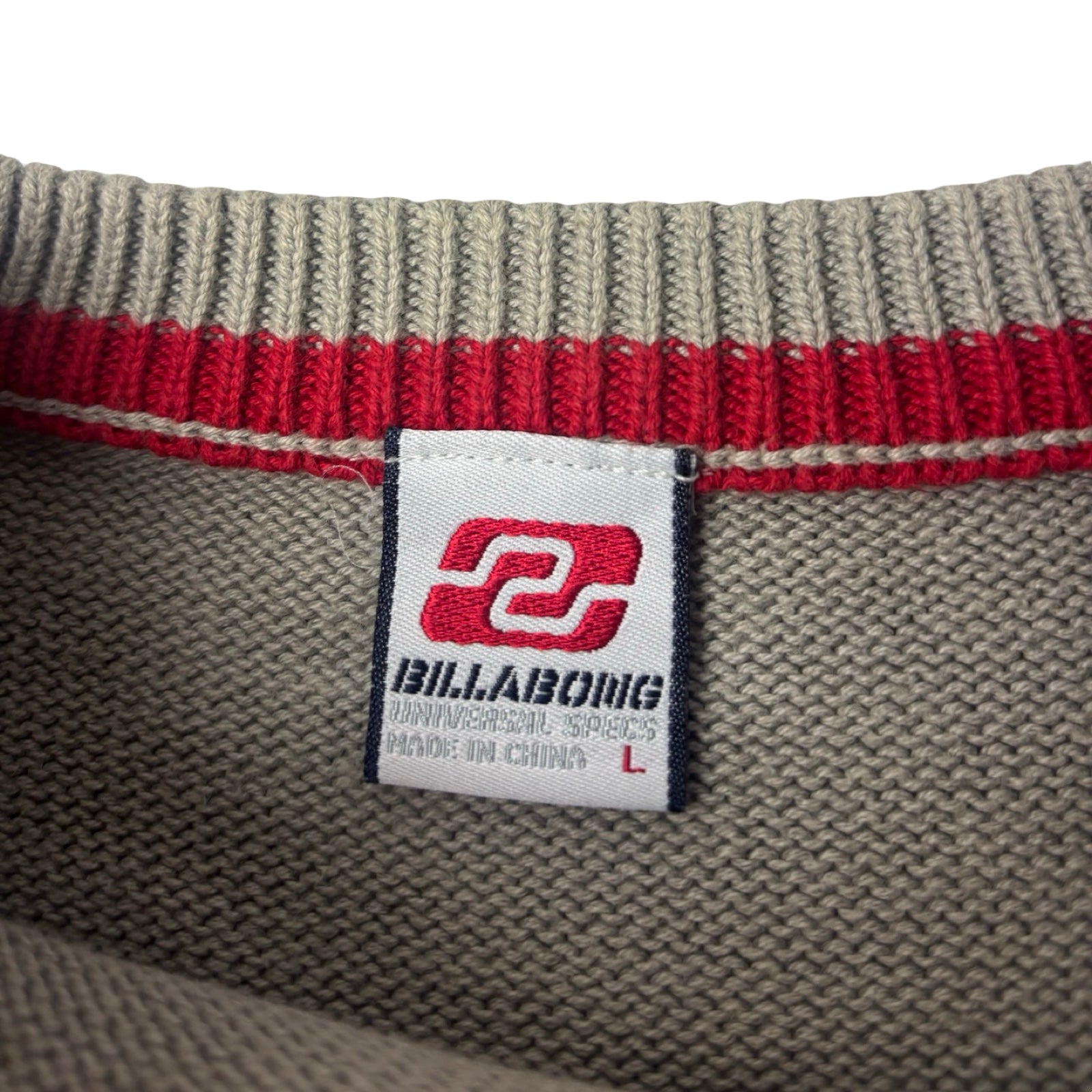 Vintage Y2K Billabong Embroidered Surf Knit Sweater