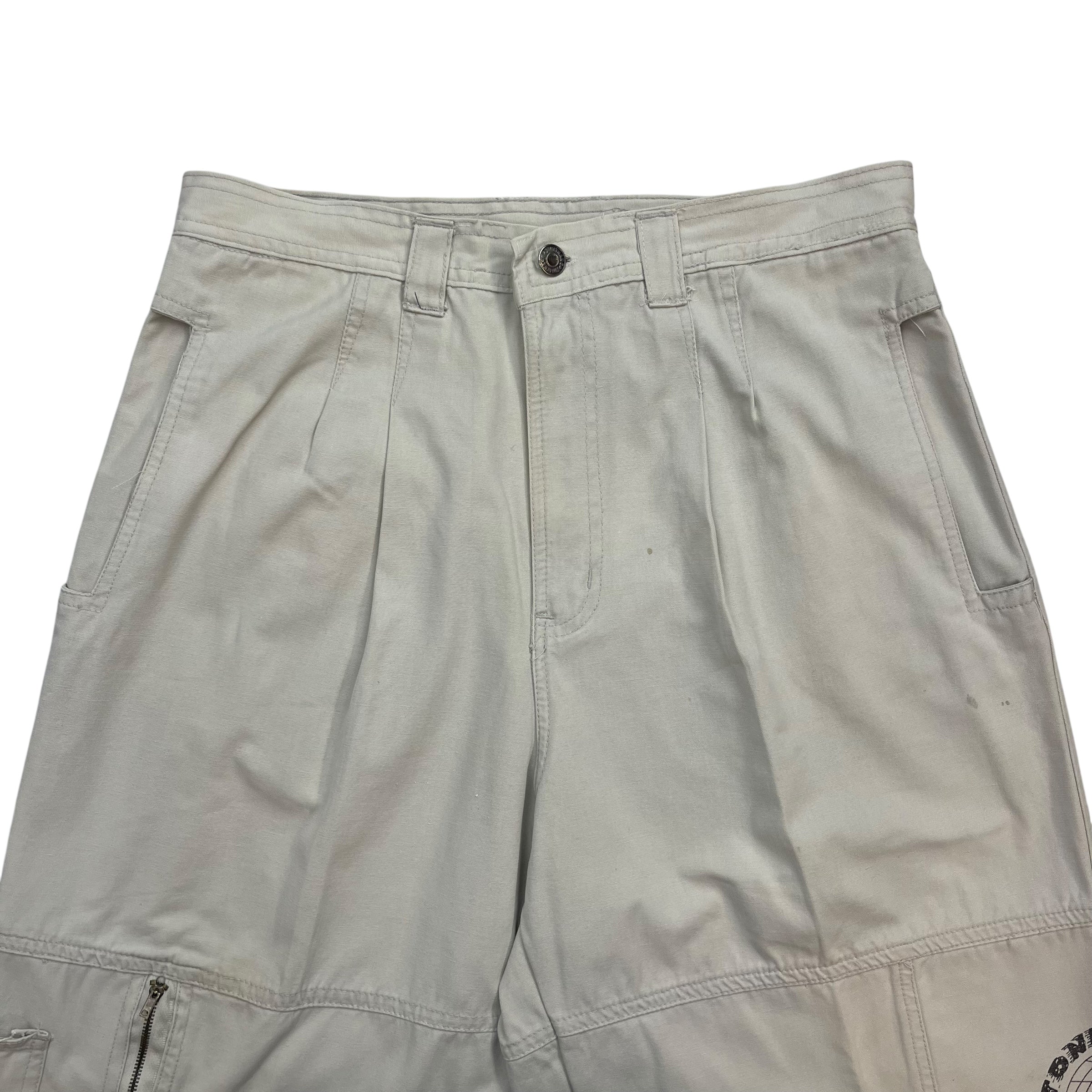 Vintage Jonathan G Cargo Pants White