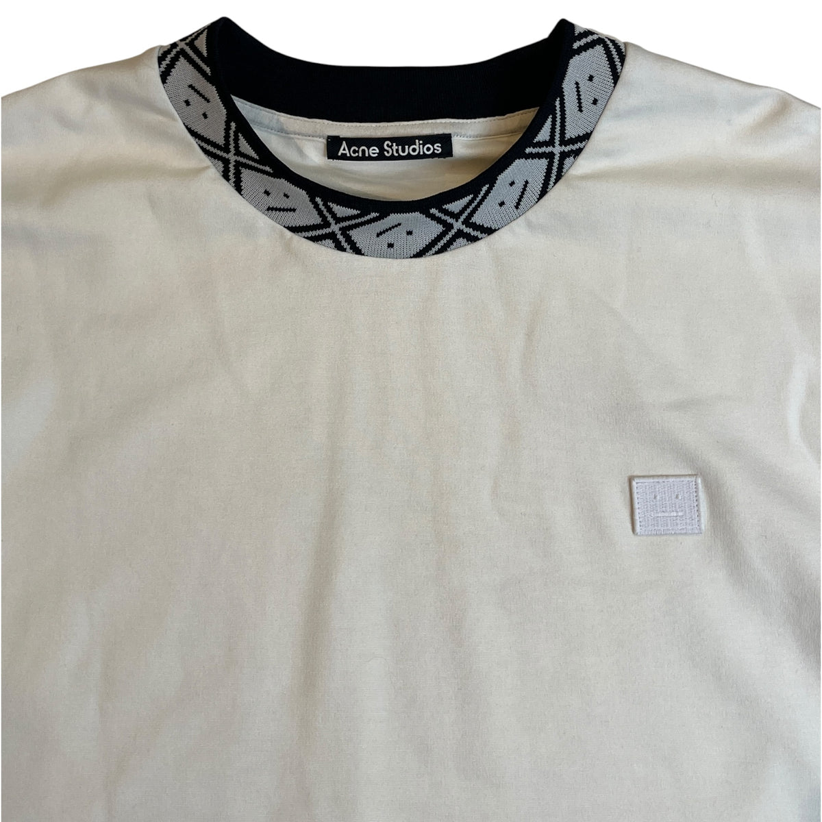 Acne Studios Eternal Rib Face T-Shirt