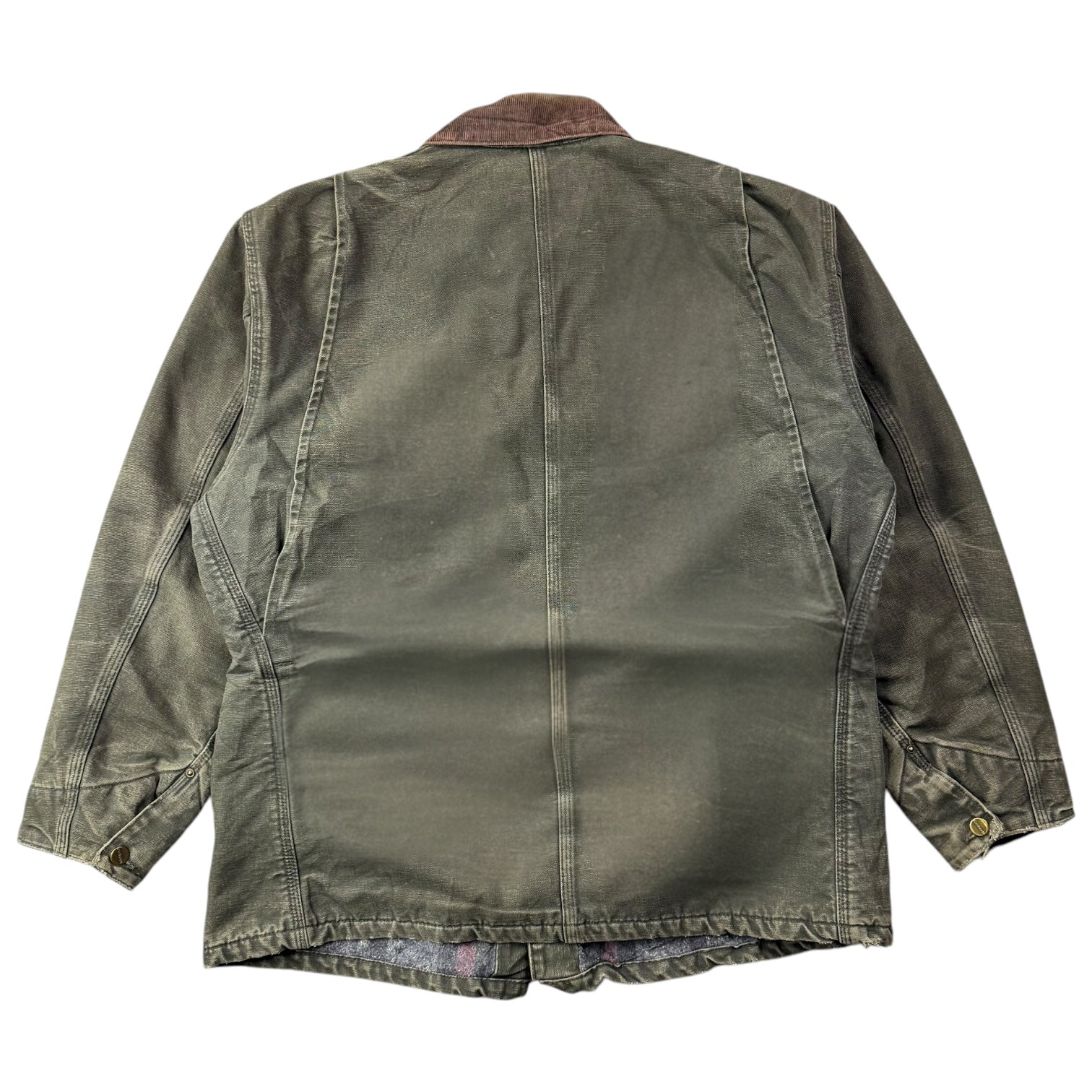 Vintage Carhartt Michigan Chore Jacket Moss Green
