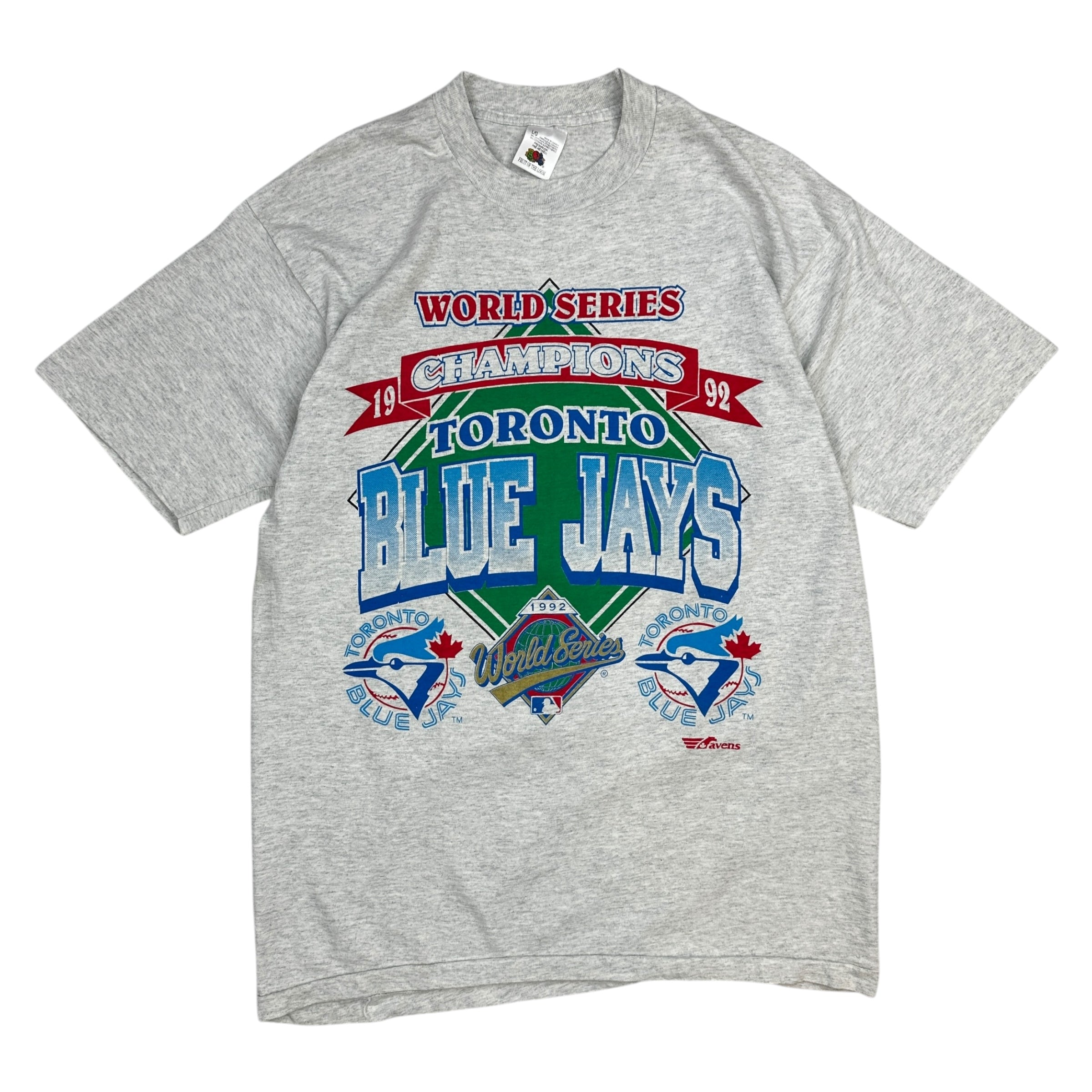 1999 Toronto Blue Jays World Series Tee Heather Grey