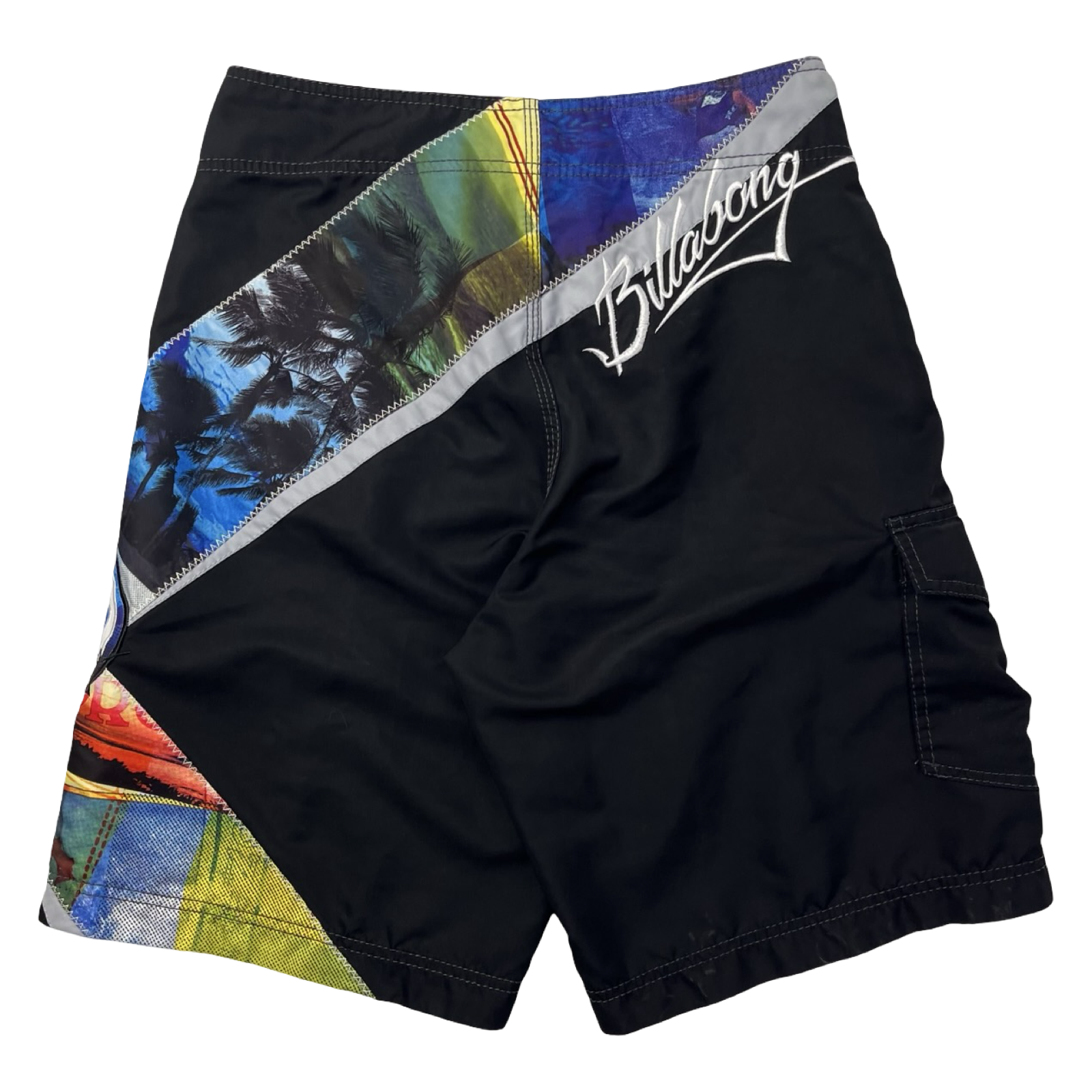 Vintage Y2K Billabong X Logo Board Shorts