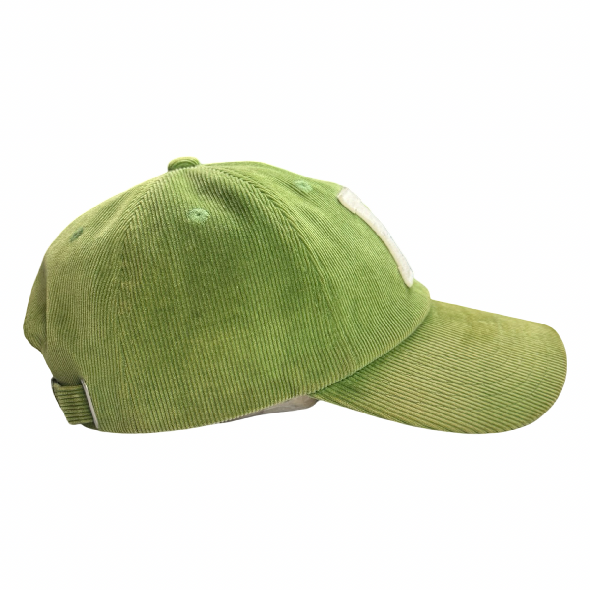 Human Made Embroidered Corduroy  Hat Green
