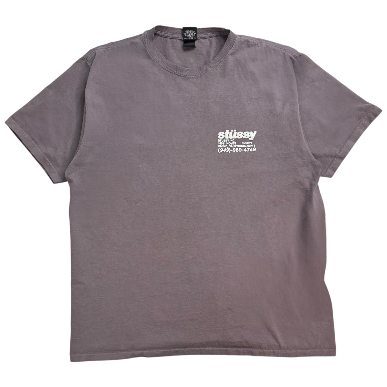 Stussy DNA Pigment Tee Grey