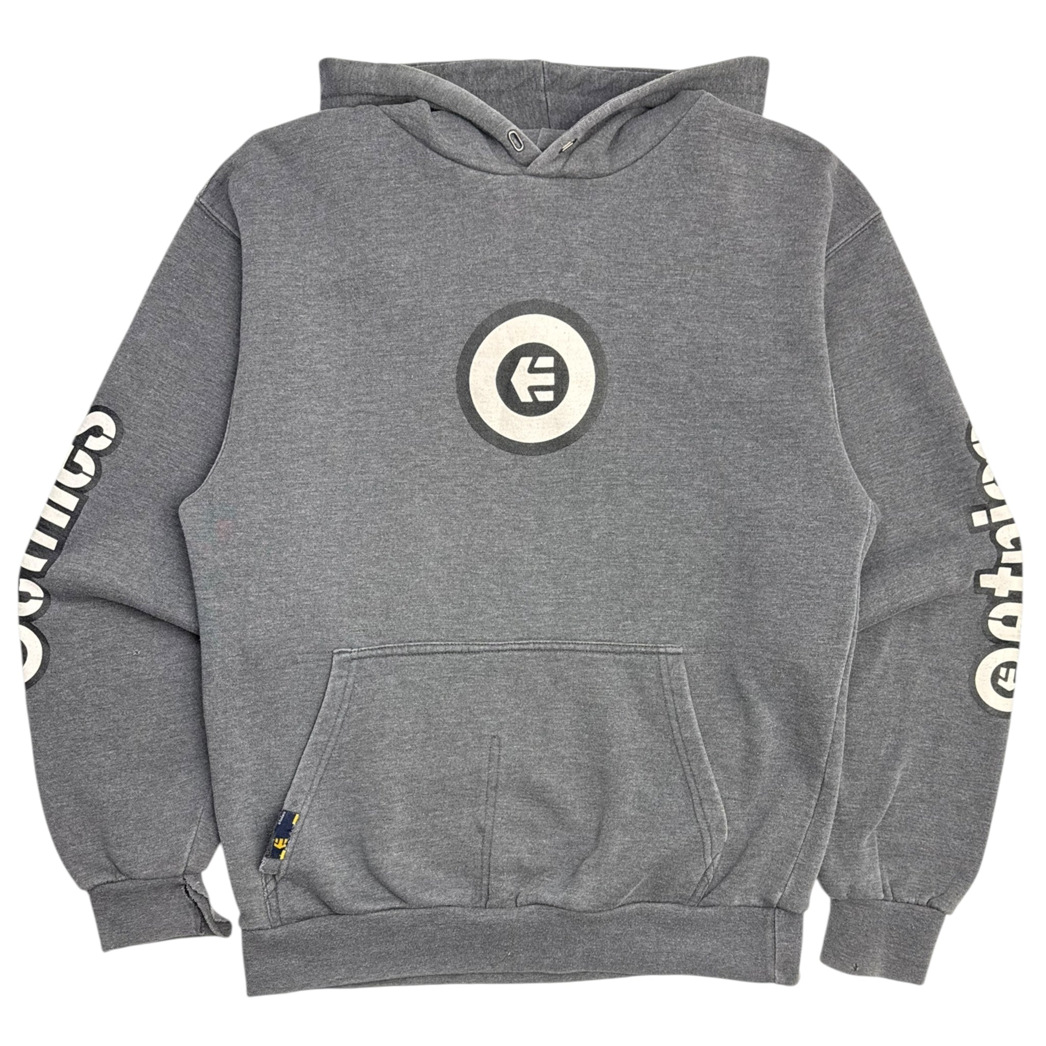 Y2K Etnies Skate Hoodie Grey
