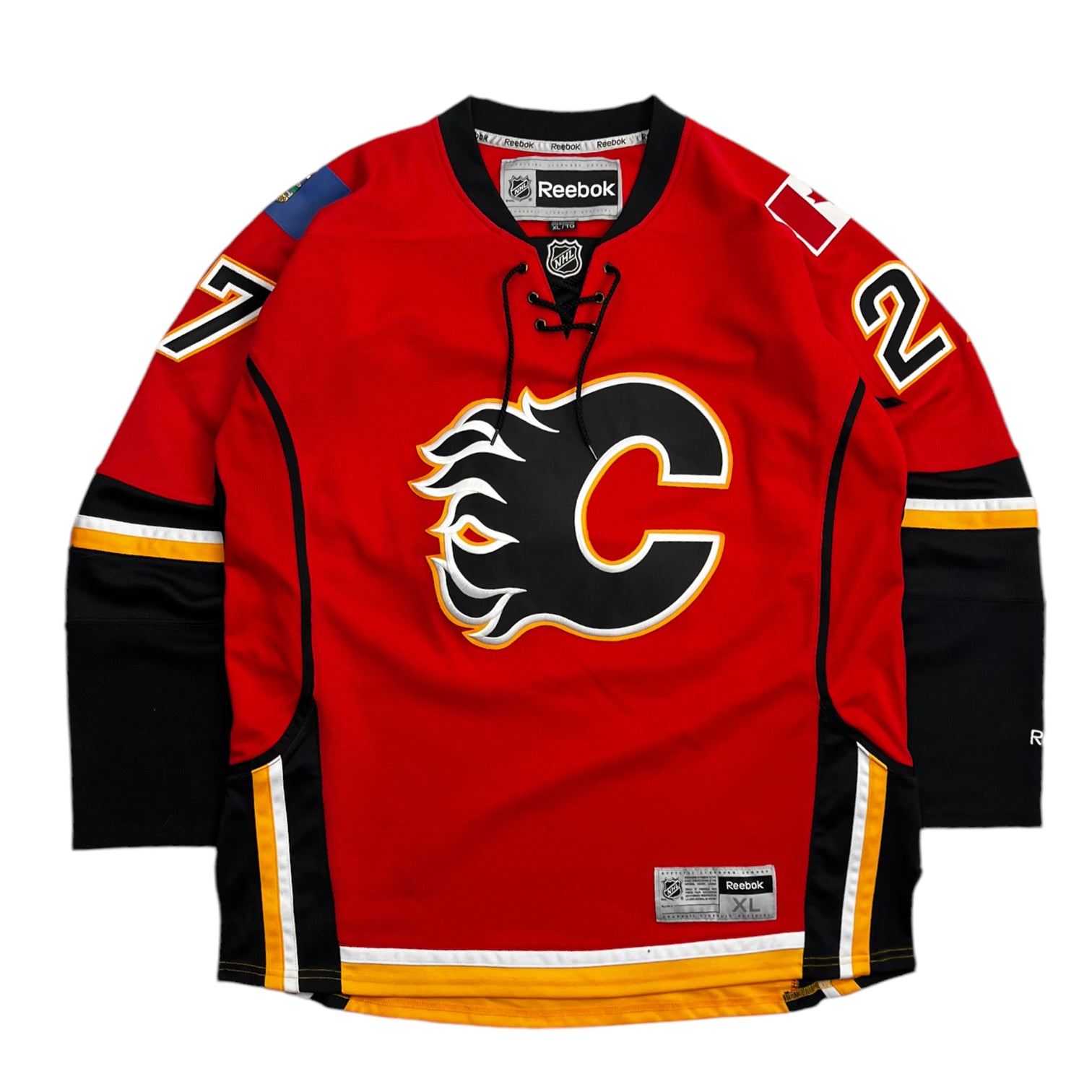 Reebok Calgary Flames Dougie Hamilton Jersey