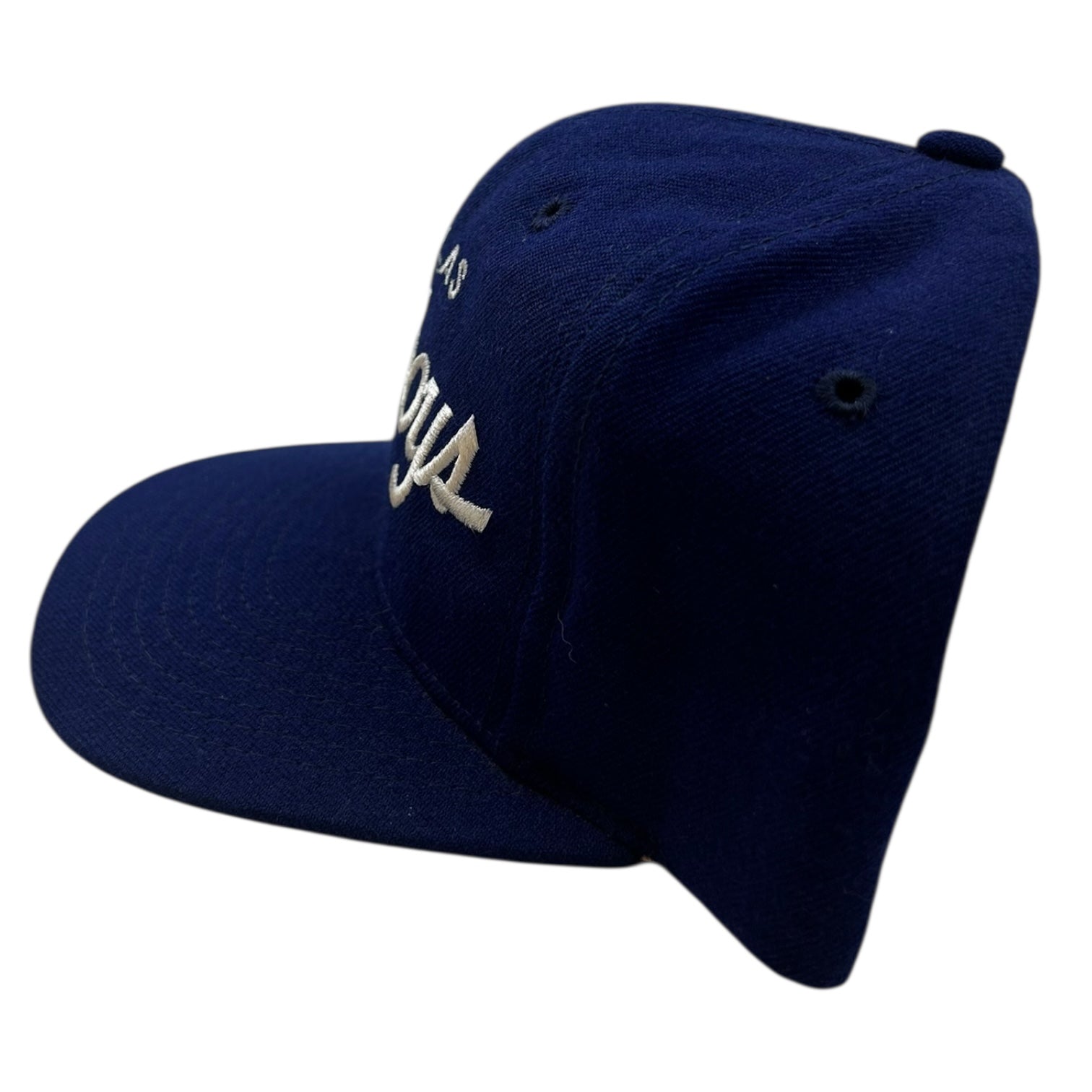 Vintage Dallas Cowboys Sports Specialties Script Snapback Navy