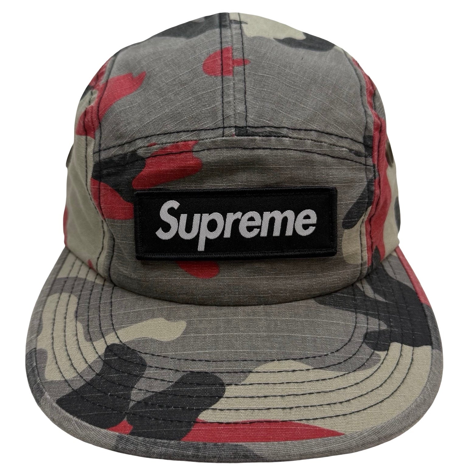 Supreme Military Camp Cap Red Camo