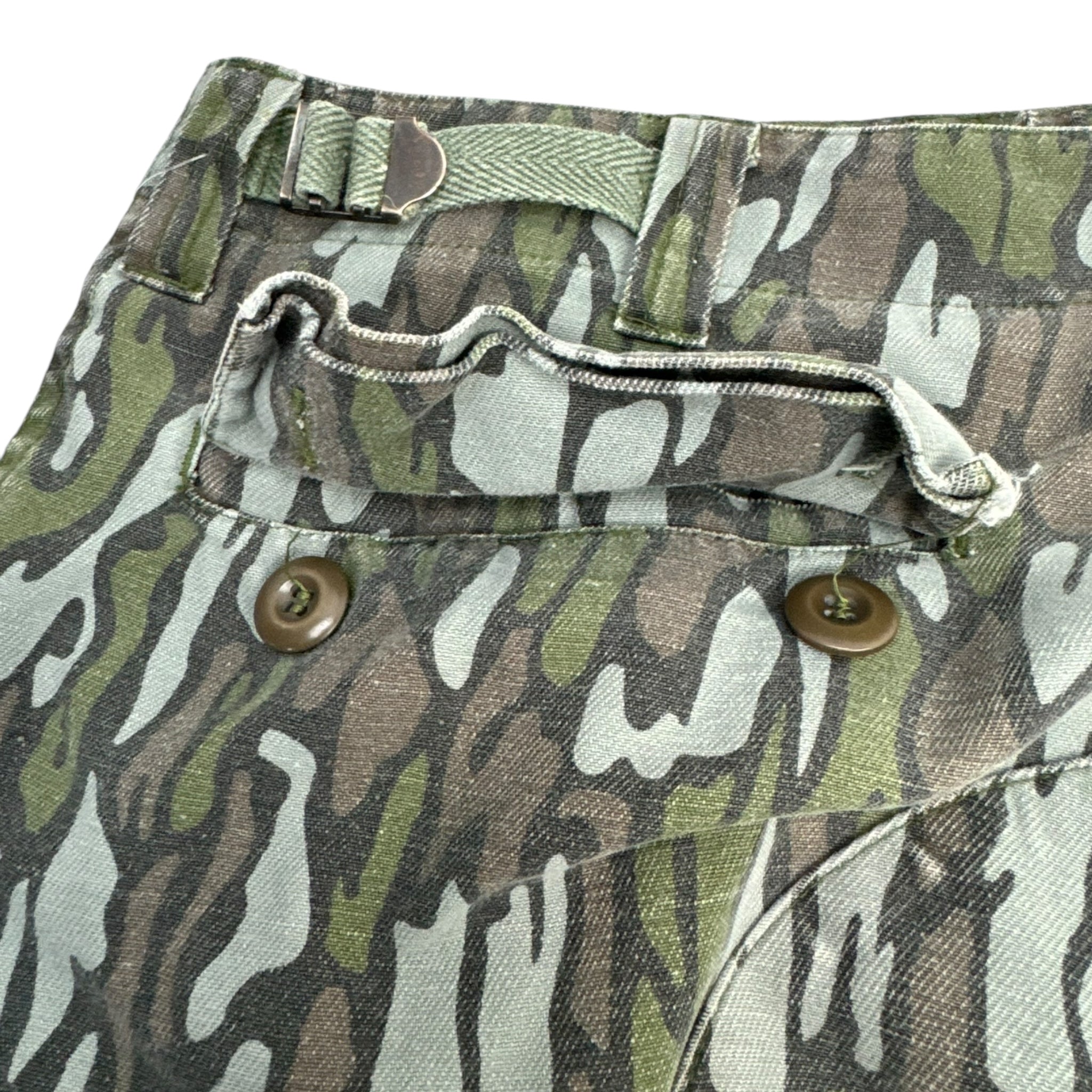 Vintage Tree Bark Camo Cargo Pants