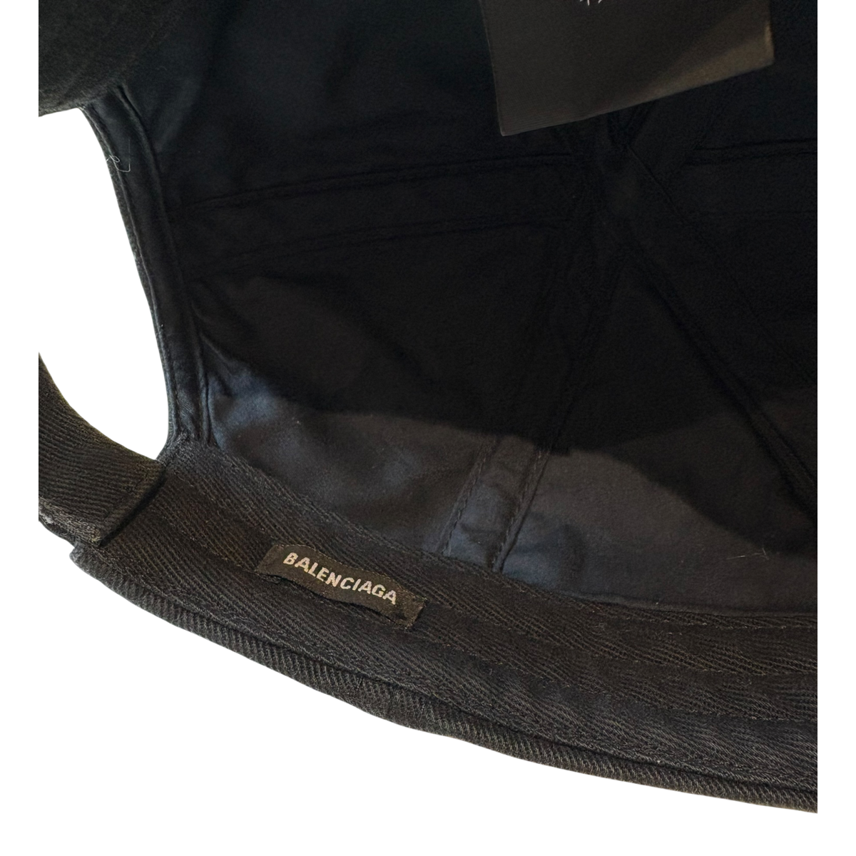 Balenciaga Gym Wear Baseball Cap Strapback Black