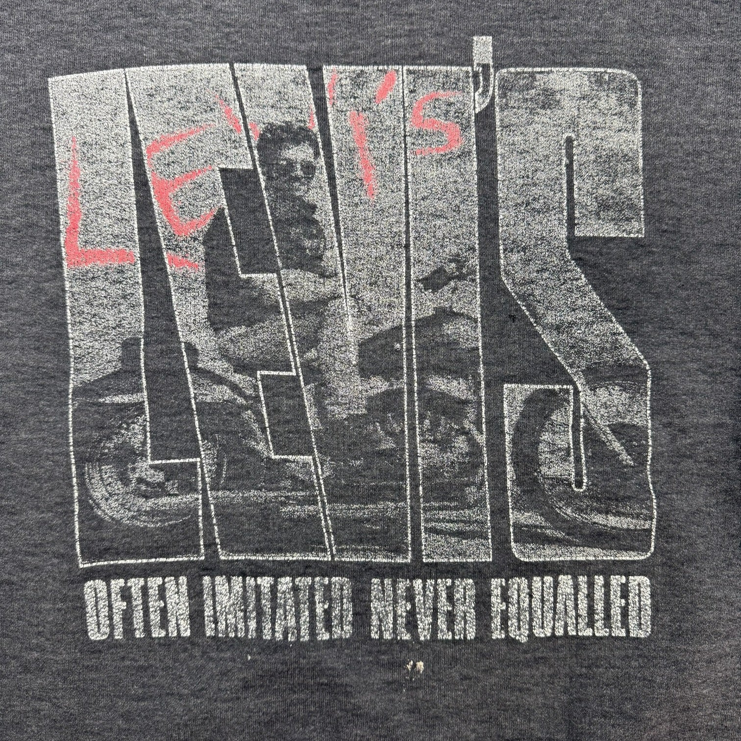 Vintage Levi’s Often Imitated Crewneck Washed Black