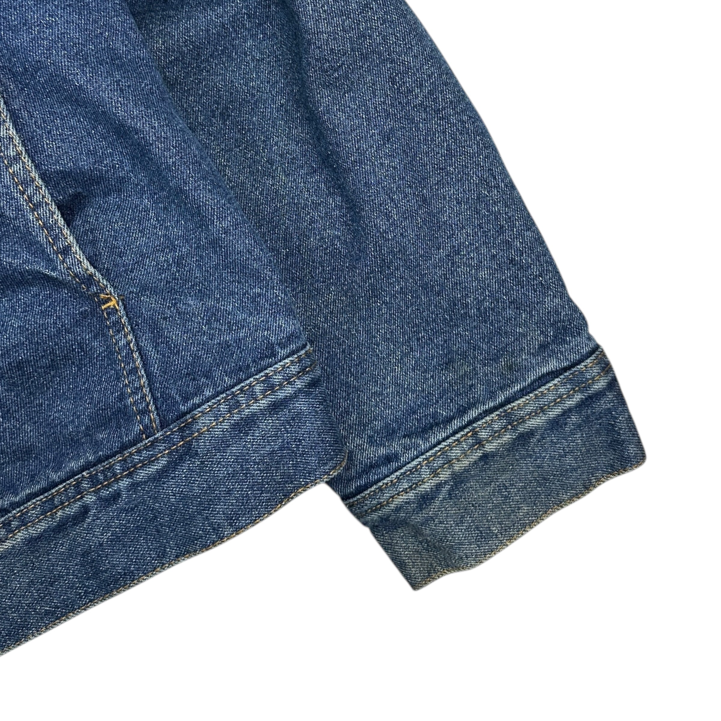 Vintage Storm Rider Blanket Lined Denim Jacket