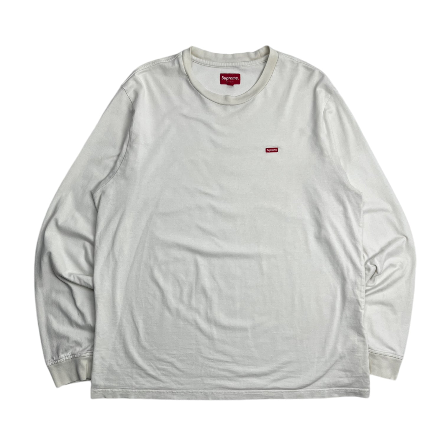 Supreme Mini Box Logo Longsleeve White M