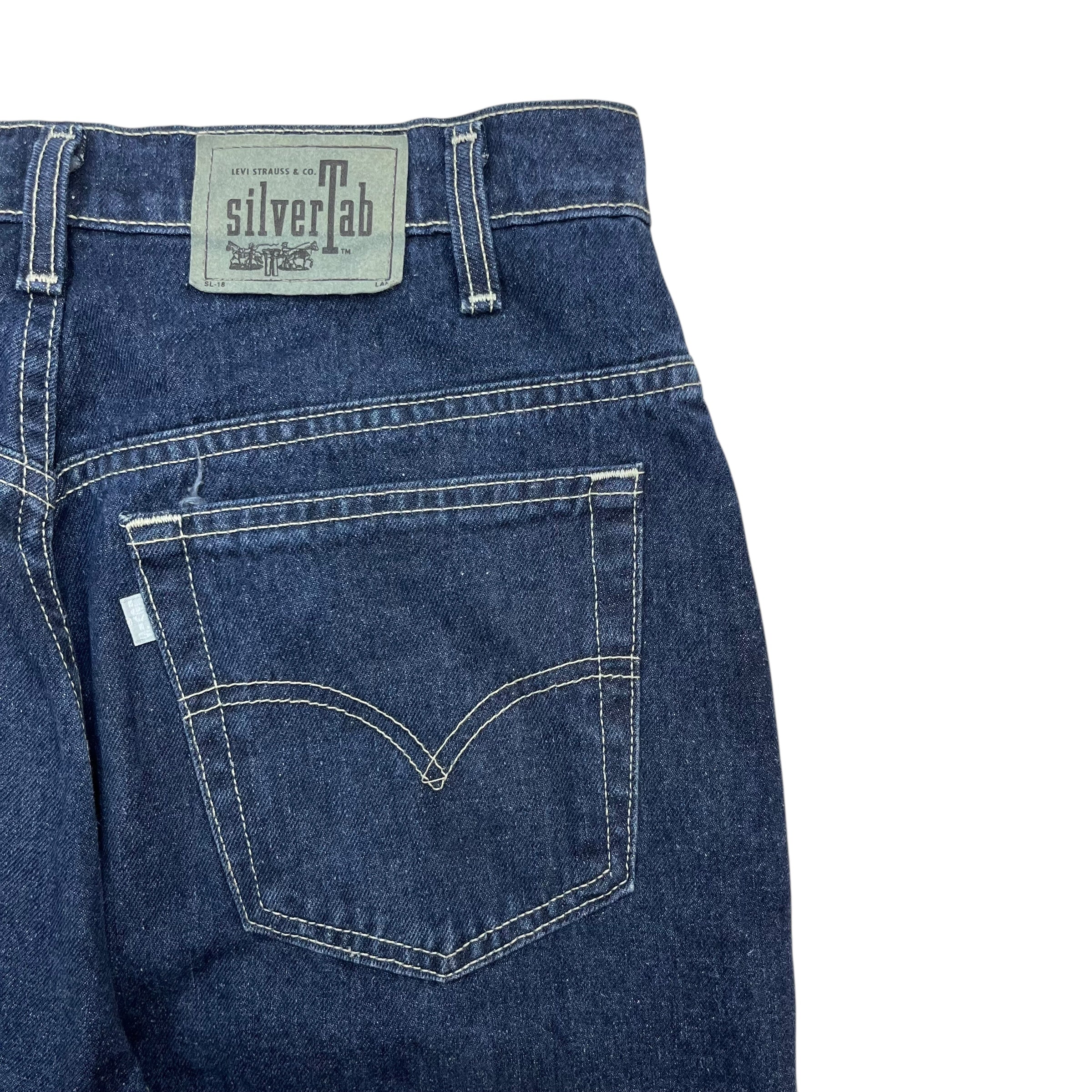 Vintage Levi’s Silvertab Loose Fit Denim Pants Dark Wash