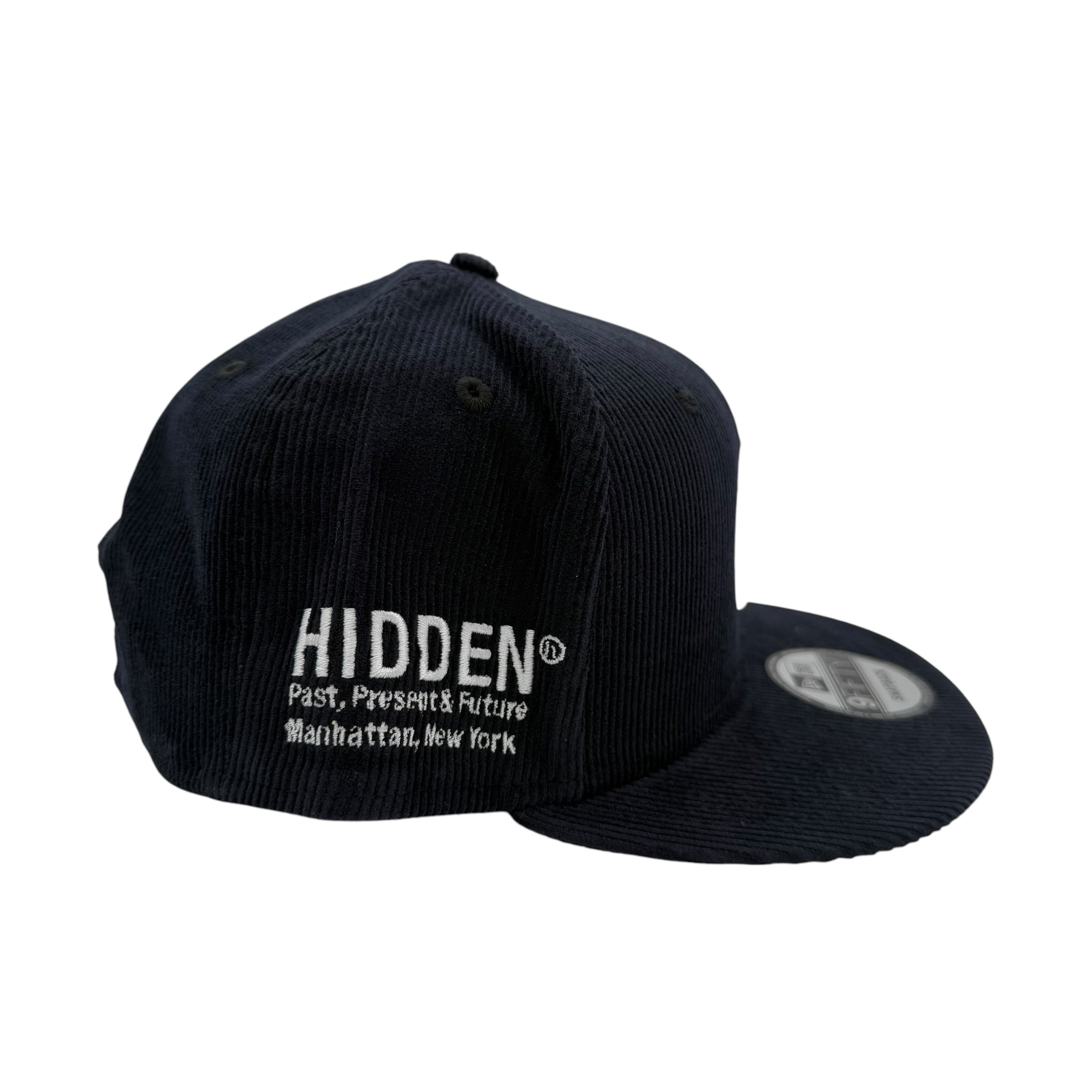 Hidden NY New Era Corduroy Hat Blue