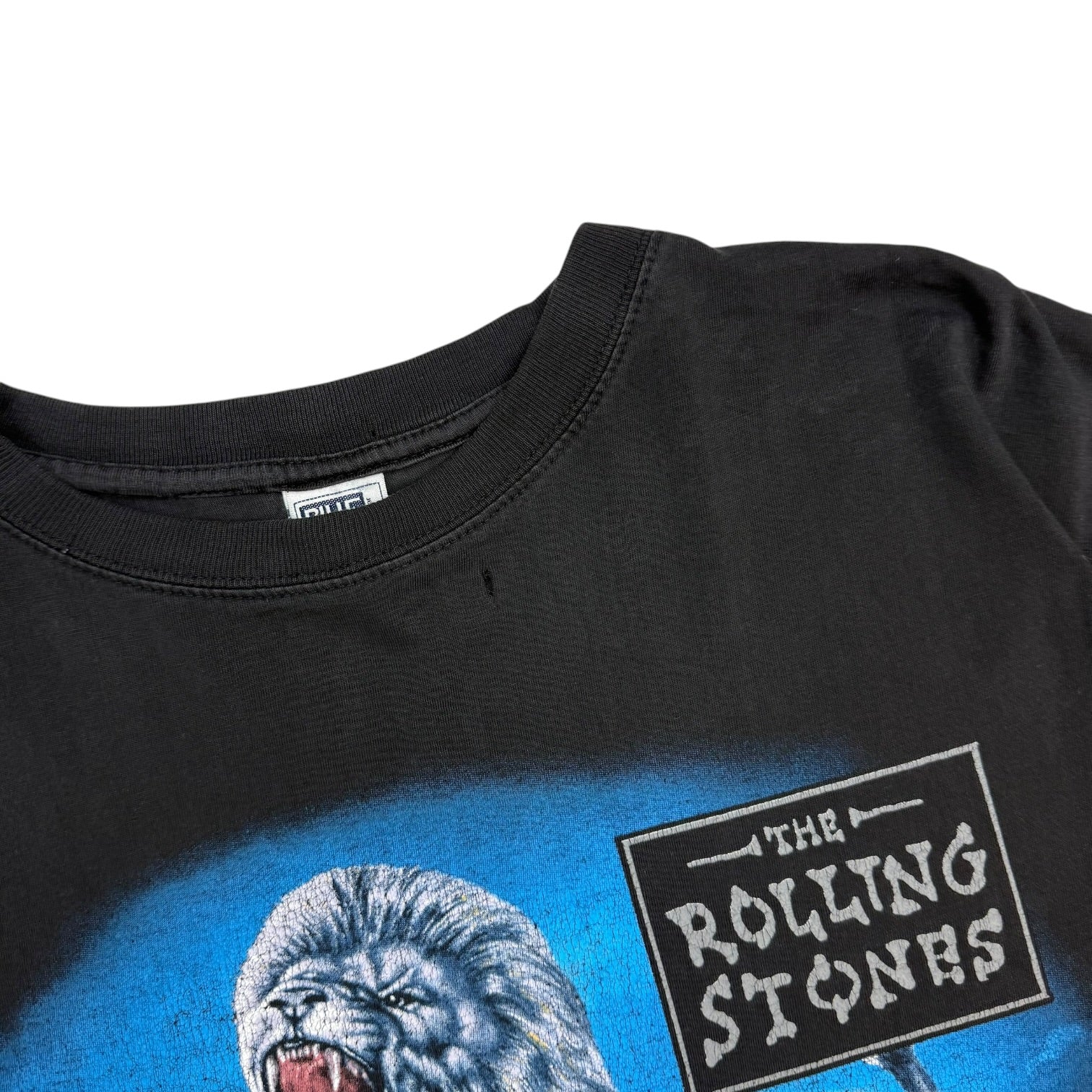 1998 The Rolling Stones Bridges To Babylon European Tour Tee Black