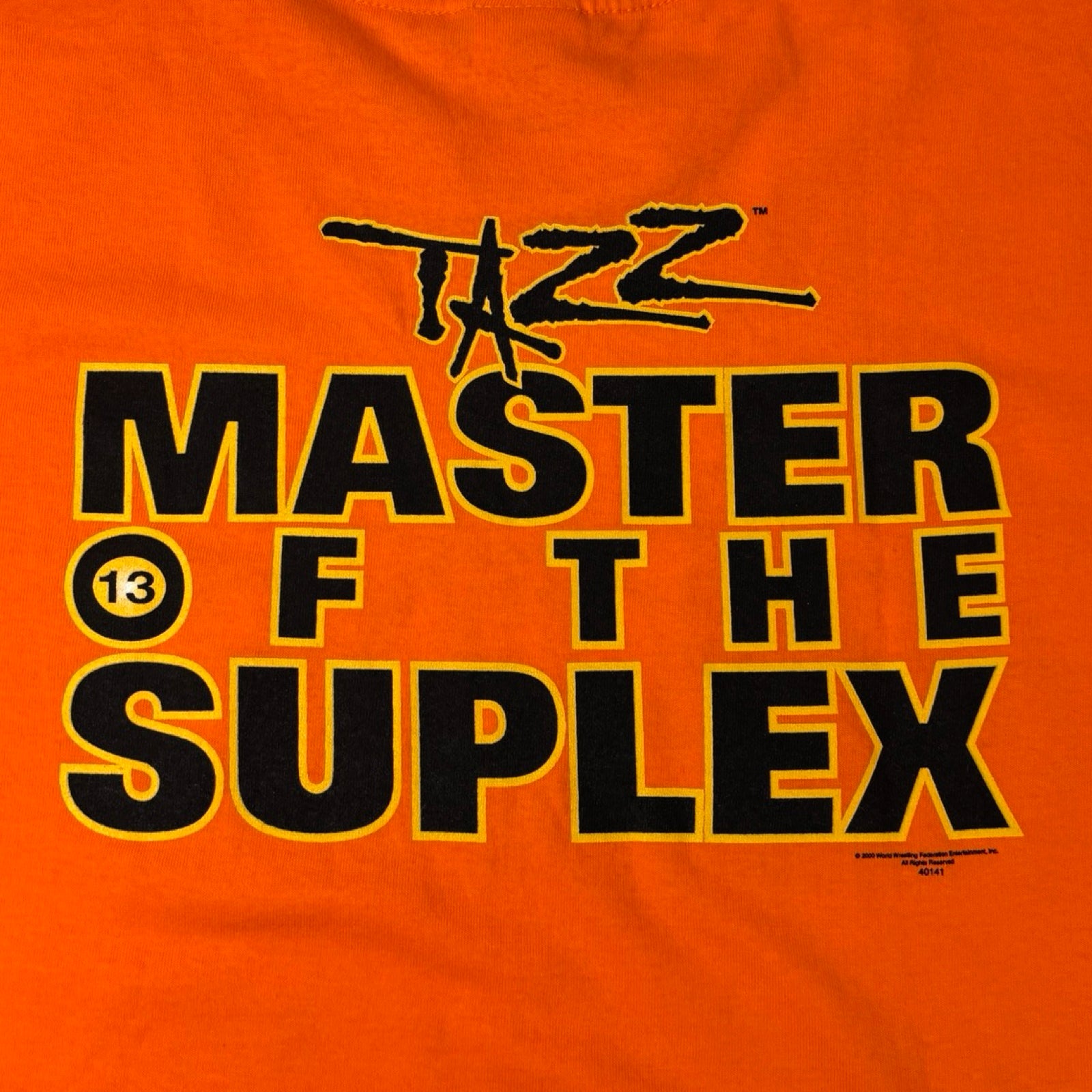 2000 Tazz WWF Tribal 13 Logo T-Shirt