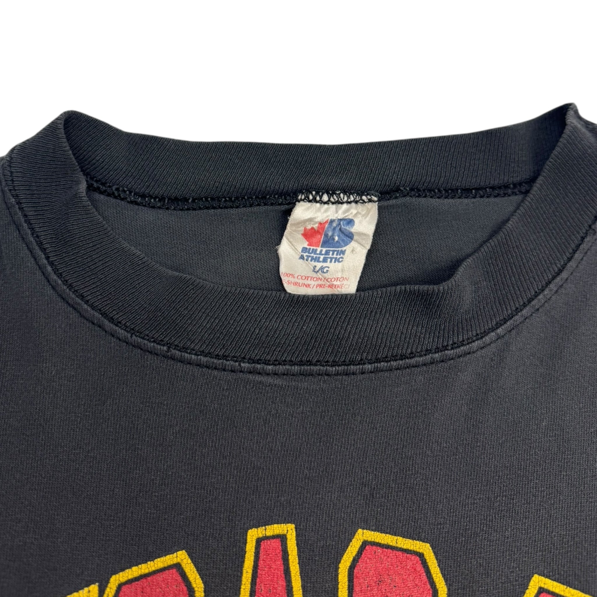 1994 Kansas City Chiefs T-Shirt Faded Black
