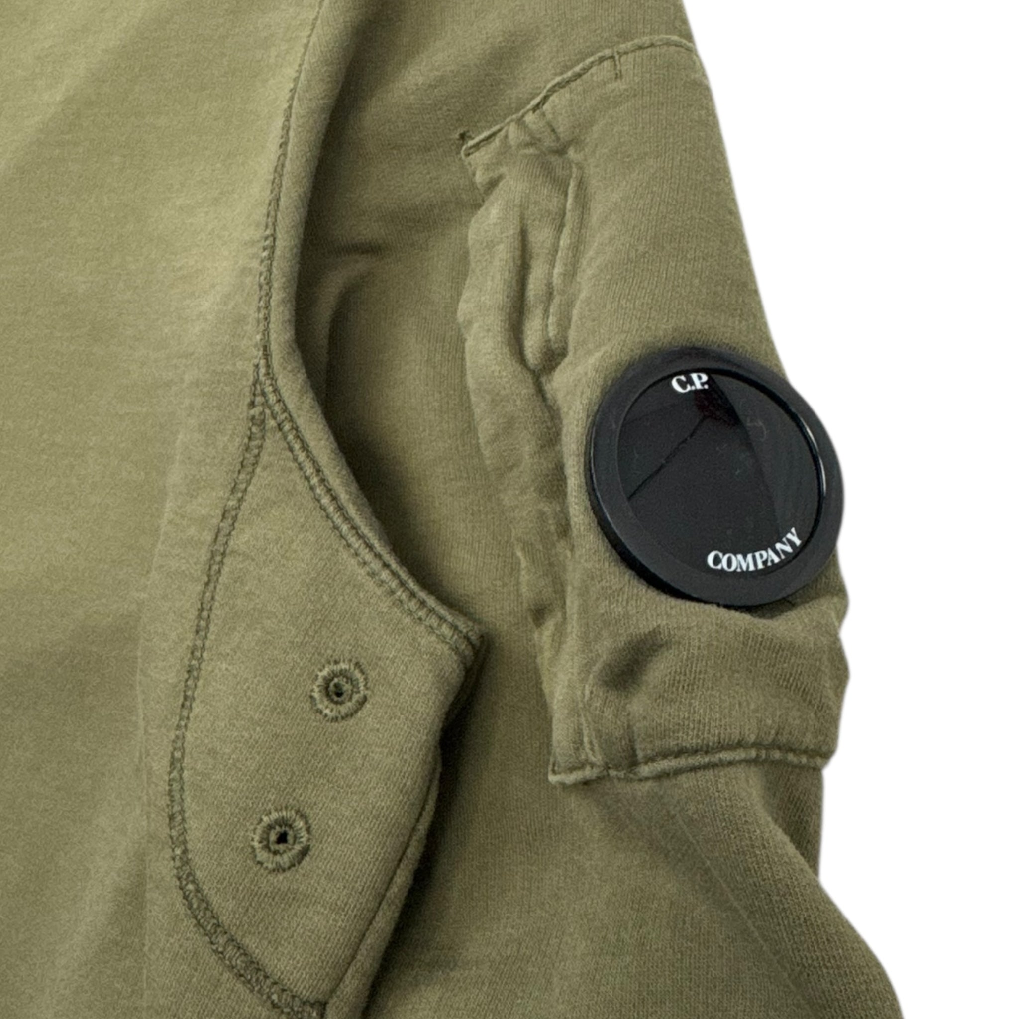 C.P. Company Lens Cotton Crewneck Sweatshirt