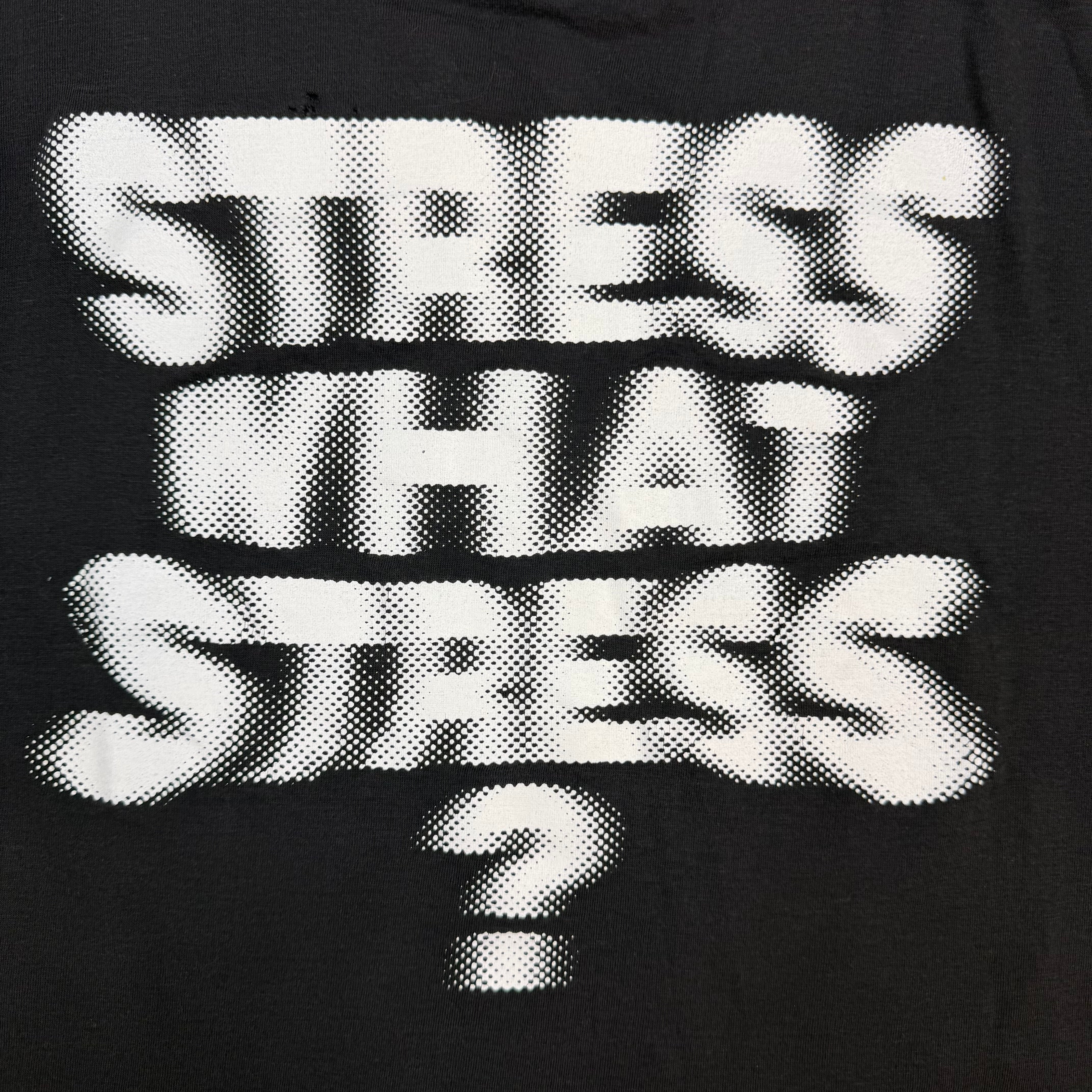 Vintage “Stress What Stress?” Tee Black