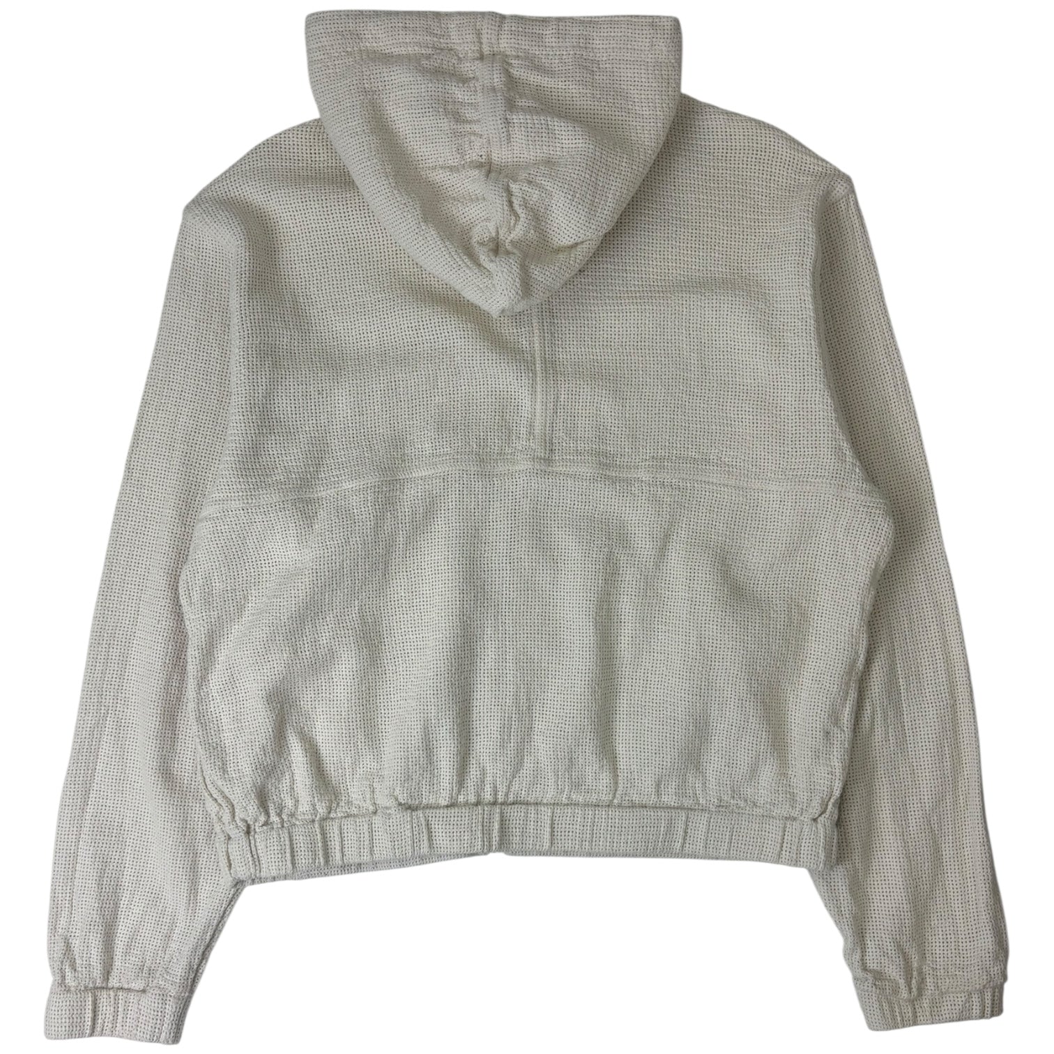Stussy Mesh Zip Hoodie Bone