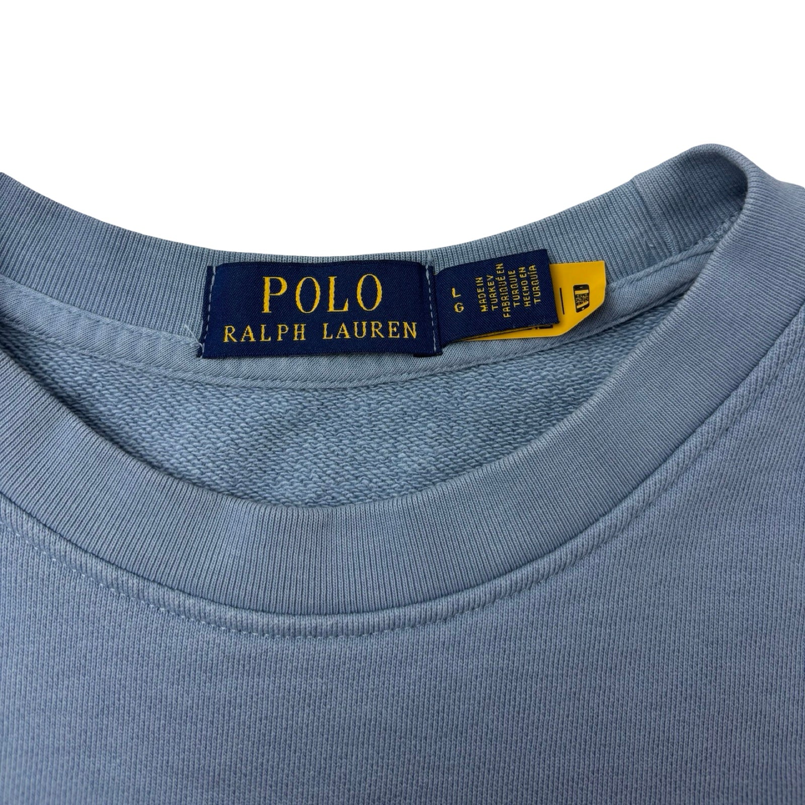 Vintage Polo Ralph Lauren Crewneck Baby Blue