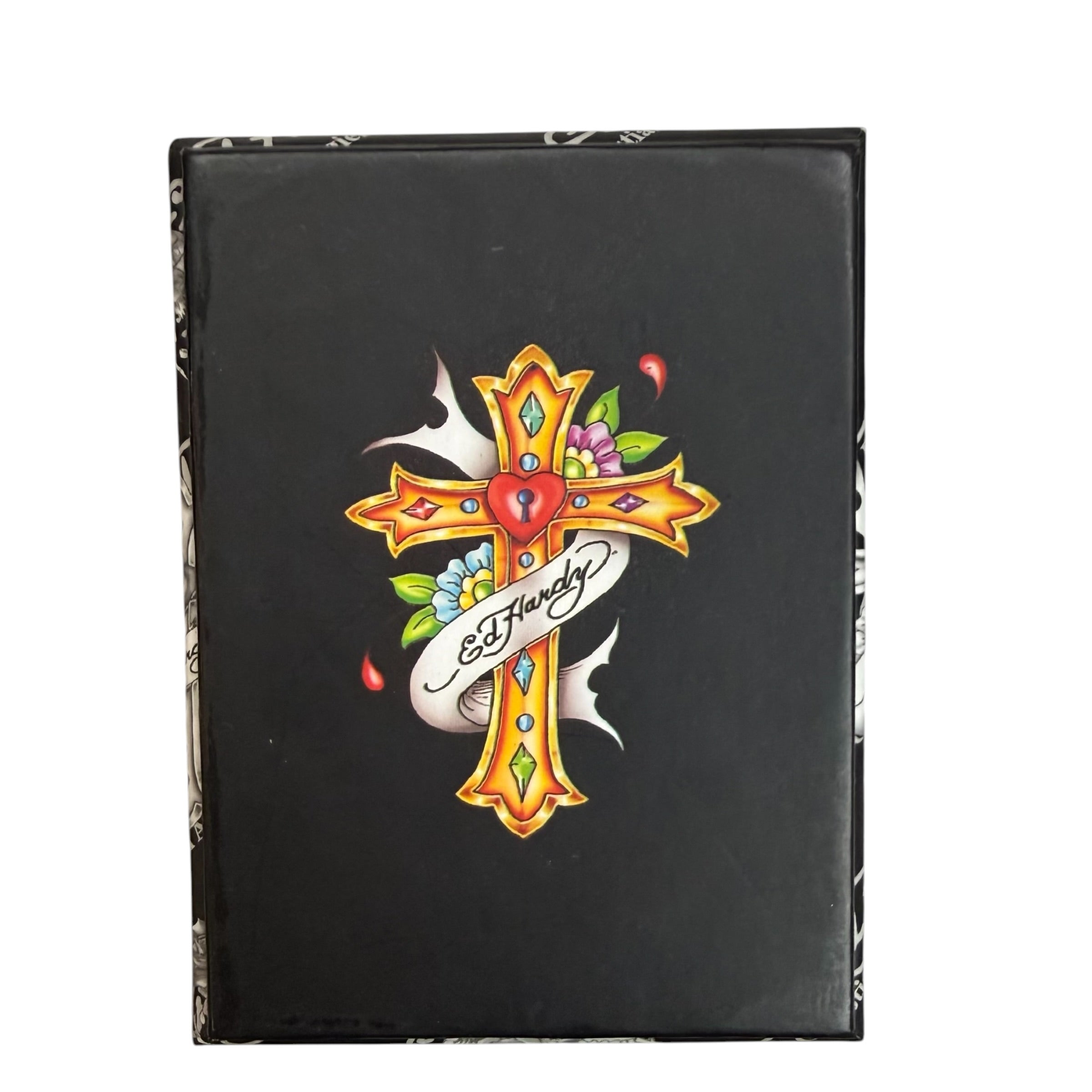 Vintage Y2K Ed Hardy True Love Dagger Bracelet Stainless Steel