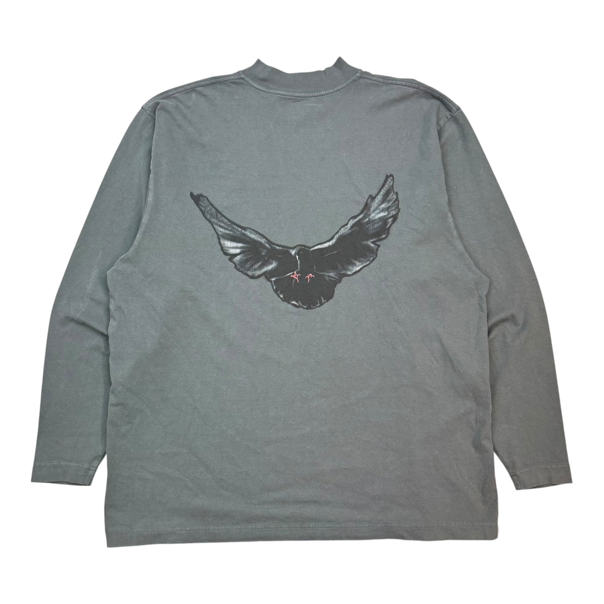 Yeezy Gap Dove L/S Tee Dark Grey