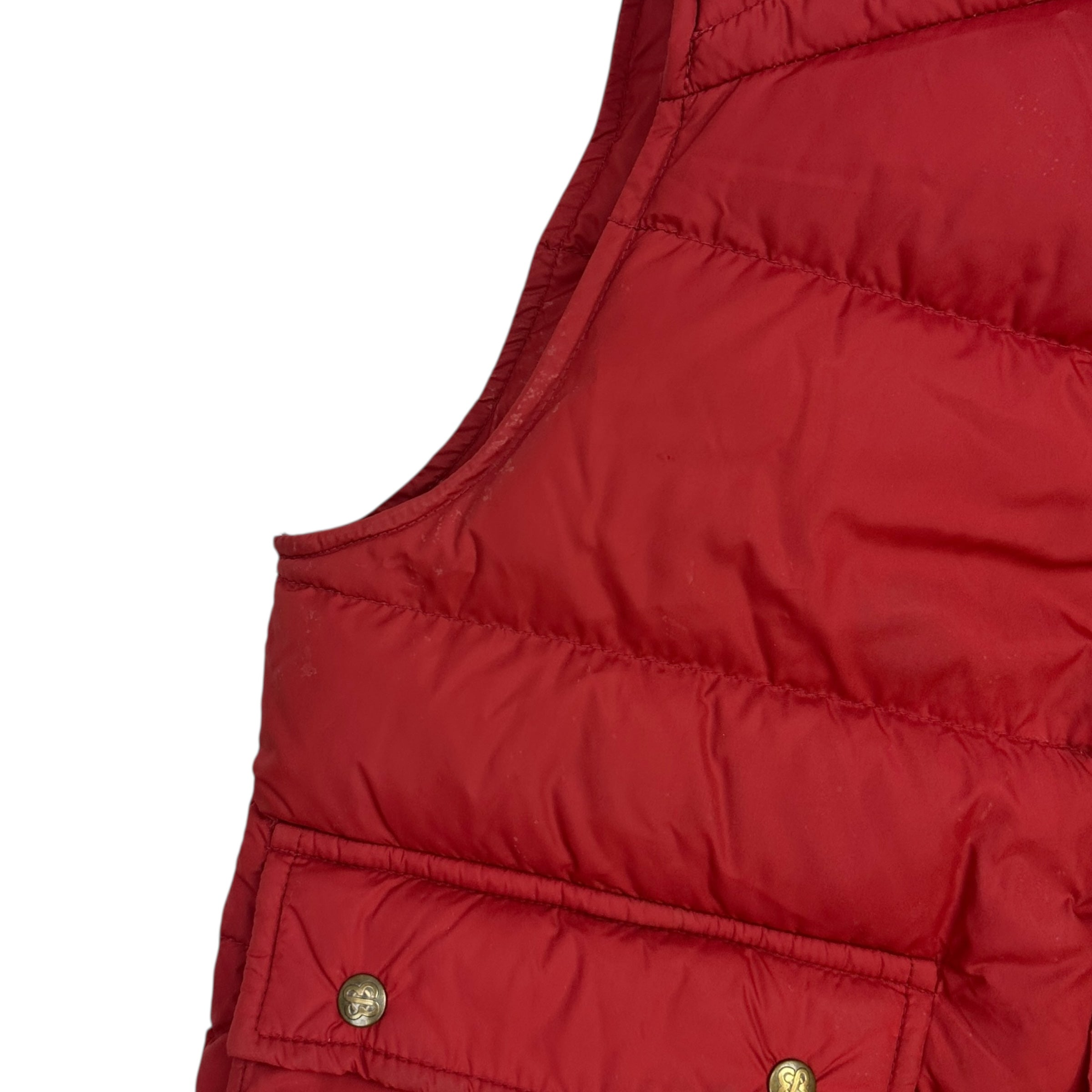 Vintage Eddie Bauer Insulated Vest Red
